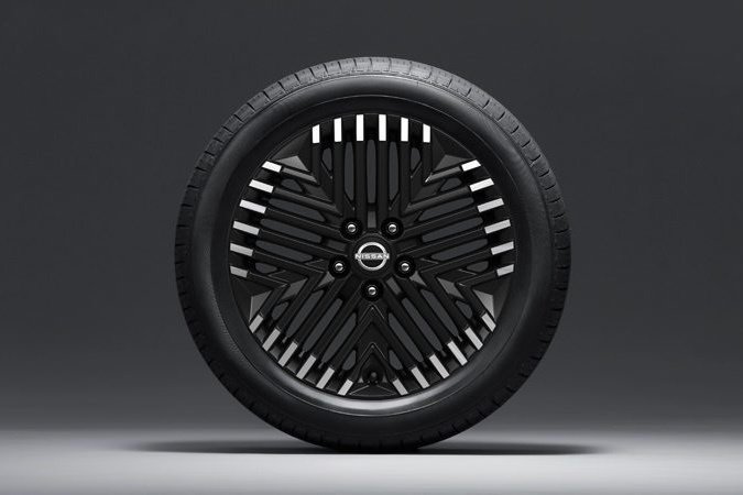 12本スポーク 車・バイク・自転車 Nissan ホイール 多スポークデザイン