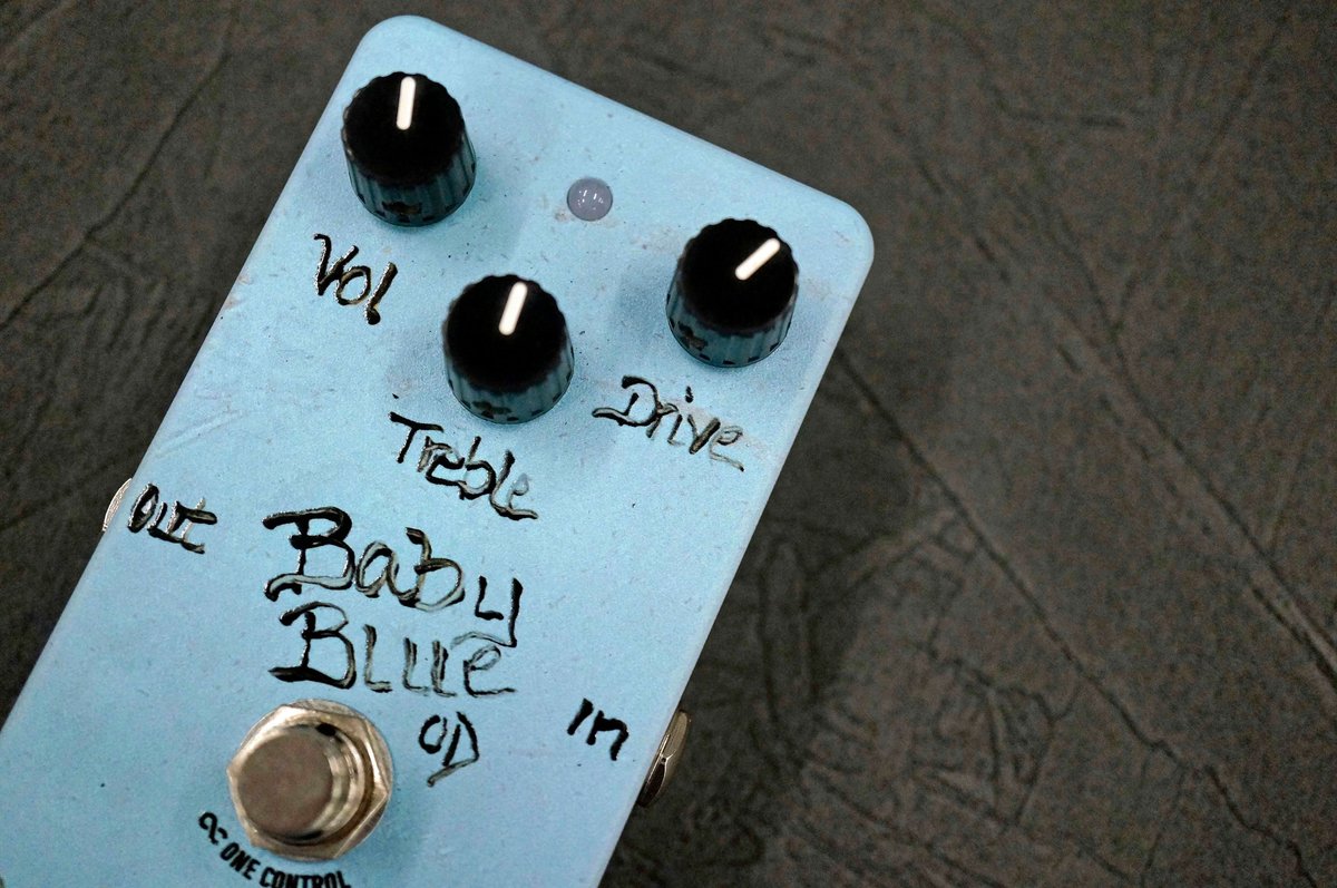 BJFEペダルスタイルの限定モデル！One Control Baby Blue OD Limited 