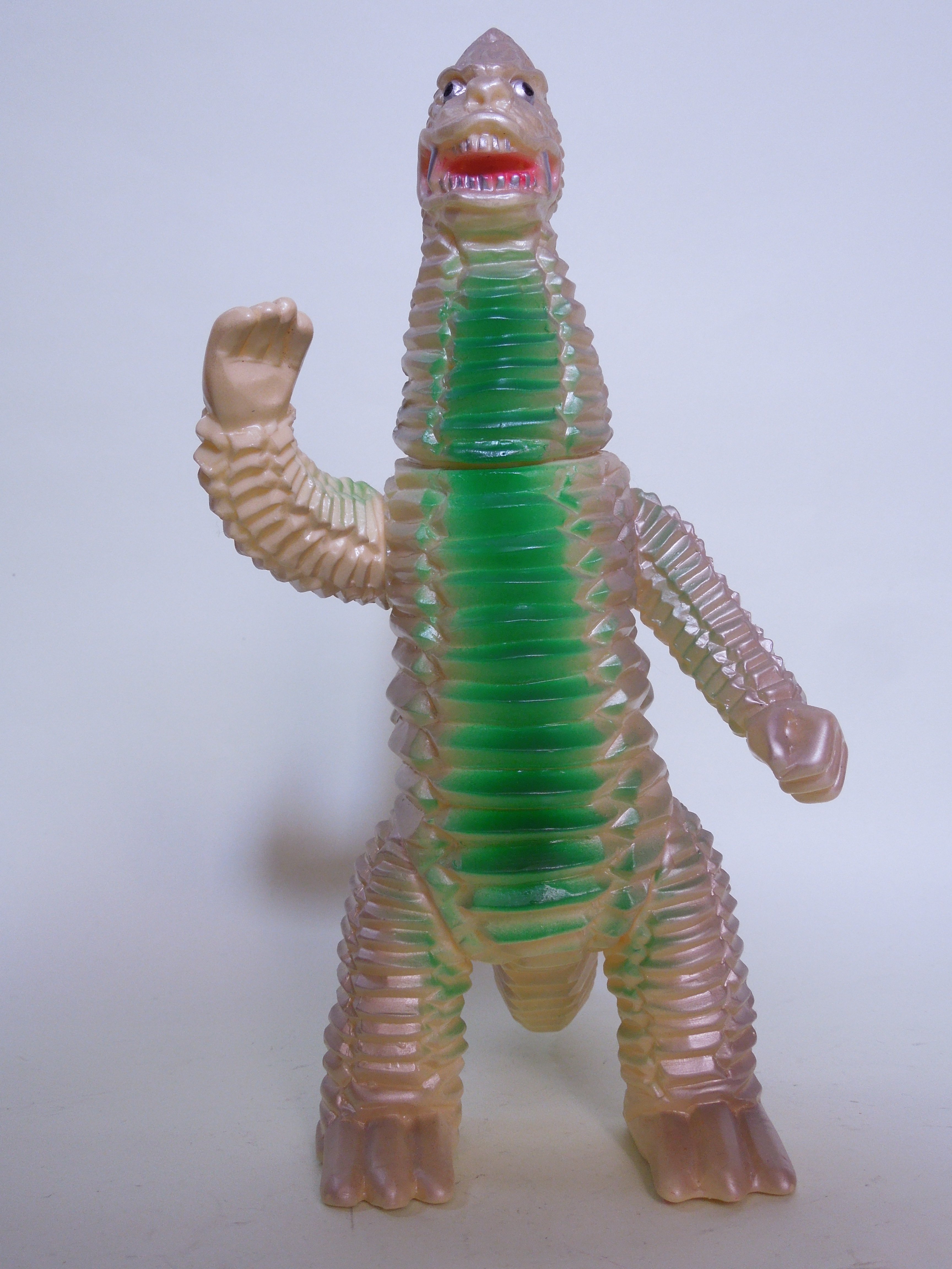 マルサン　レッドキング　ソフビ　当時物 当時もの】マルサン ソフビ レッドキング 初代ウルトラマン レッド