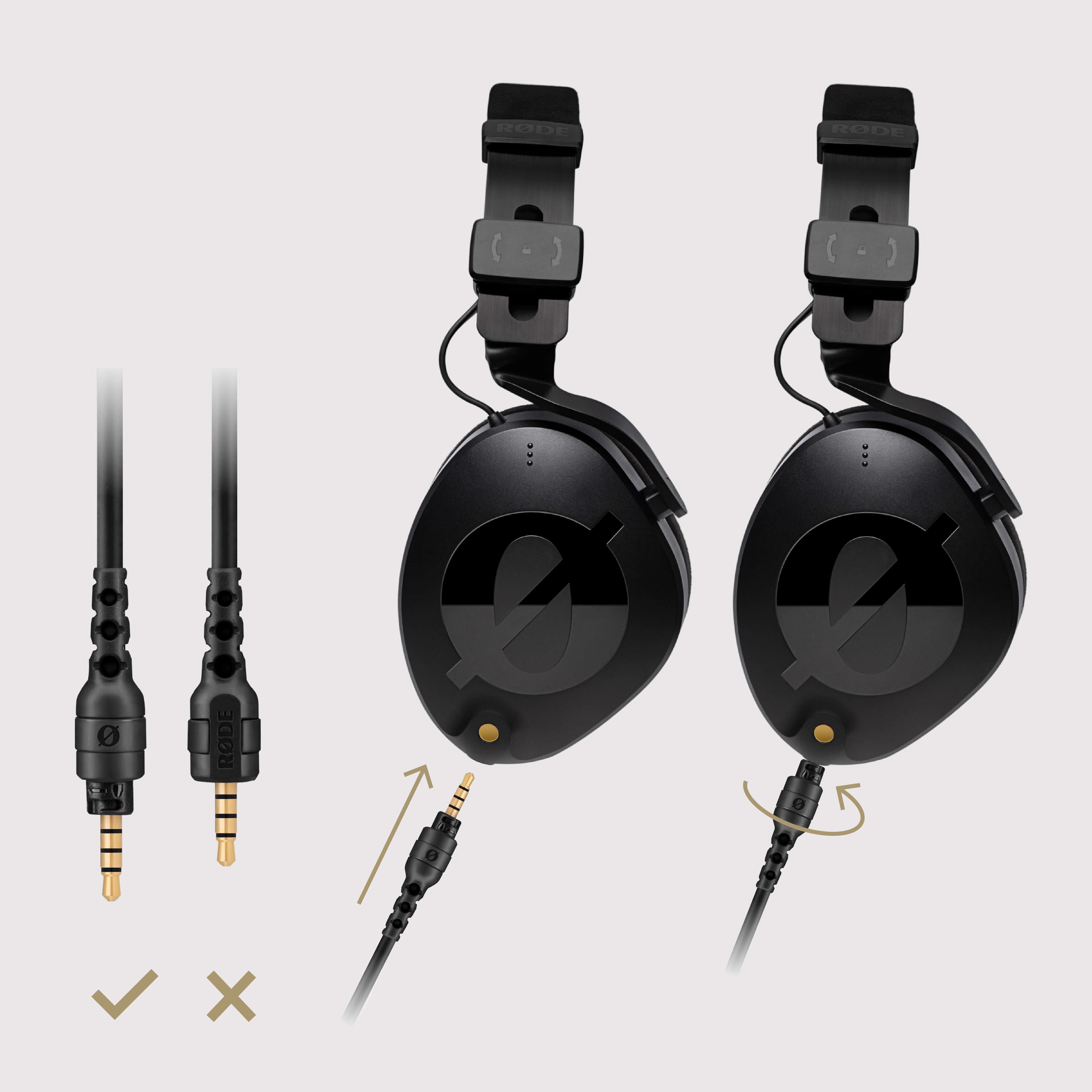 NTH-100M & NTH-Mic(ヘッドフォン+マイク)をRØDECasterに接続 NTH-100M & NTH-Mic(ヘッドフォン+マイク)をRØDECasterに接続