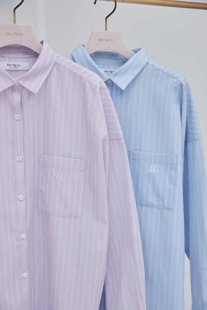 herlipto Have It All Stripe Shirt herlipto ＊ Have It All Stripe Shirt