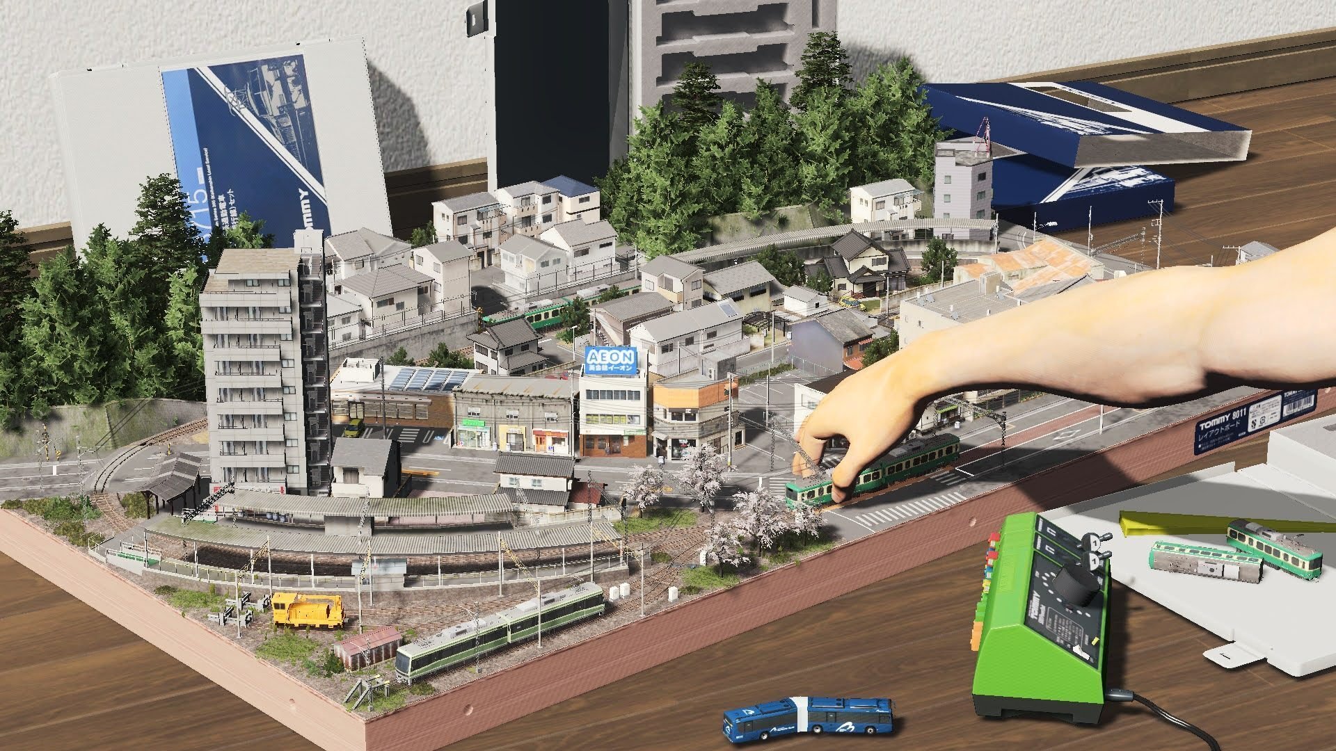 都市開発ゲームで作ったNゲージ風ジオラマレイアウトまとめ
