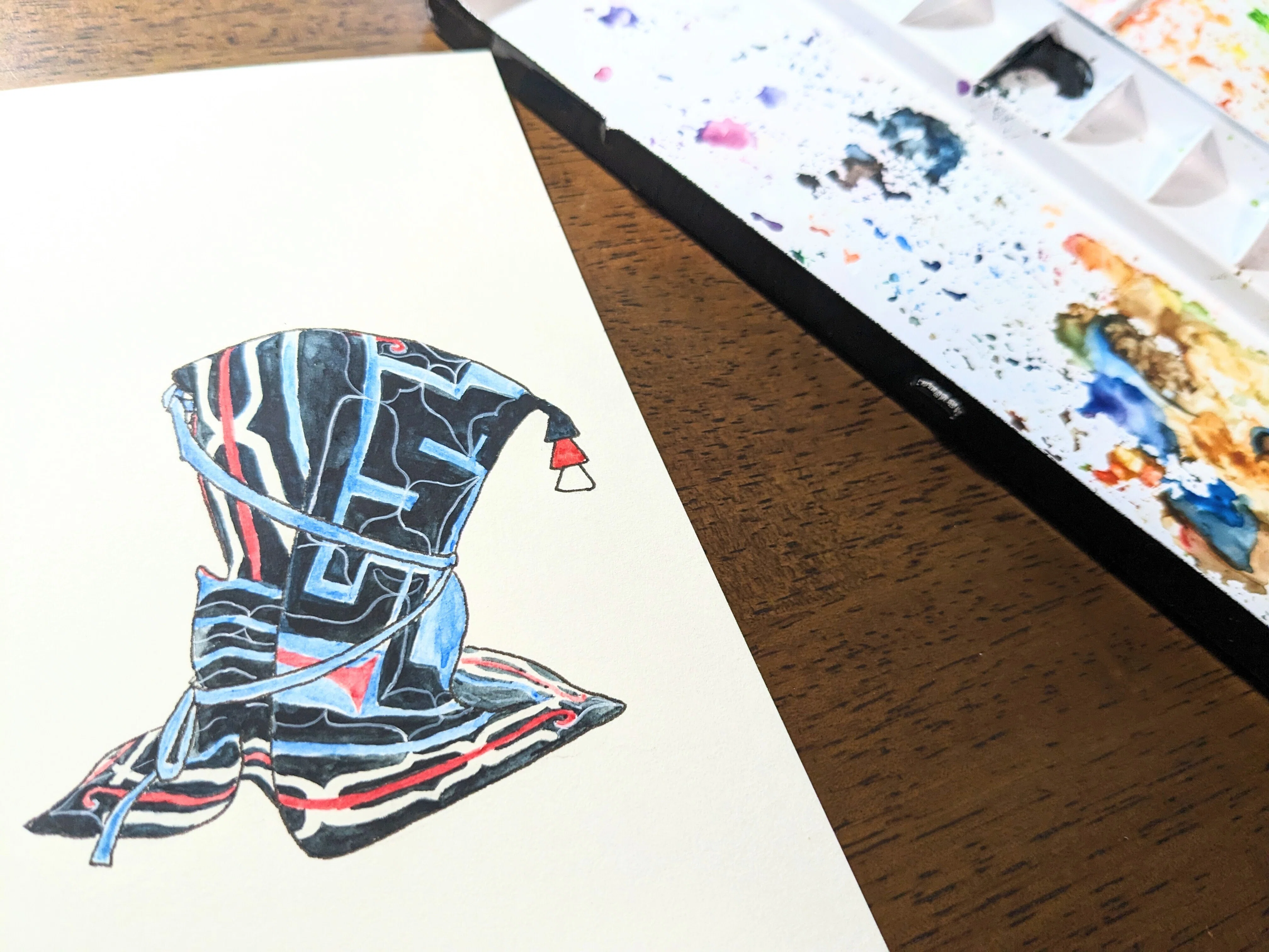 アナログ画材で絵を描く理由｜あさぬまえりな