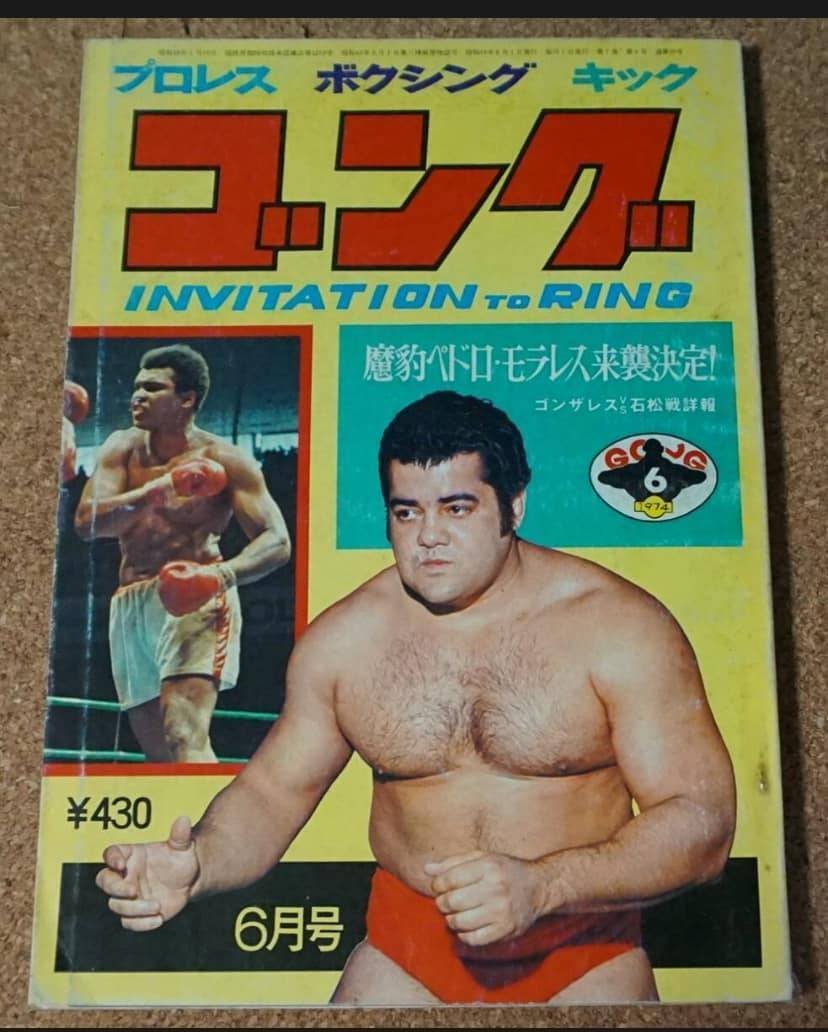 別冊ゴング1974年5月 NWF世界王者A猪木特集号