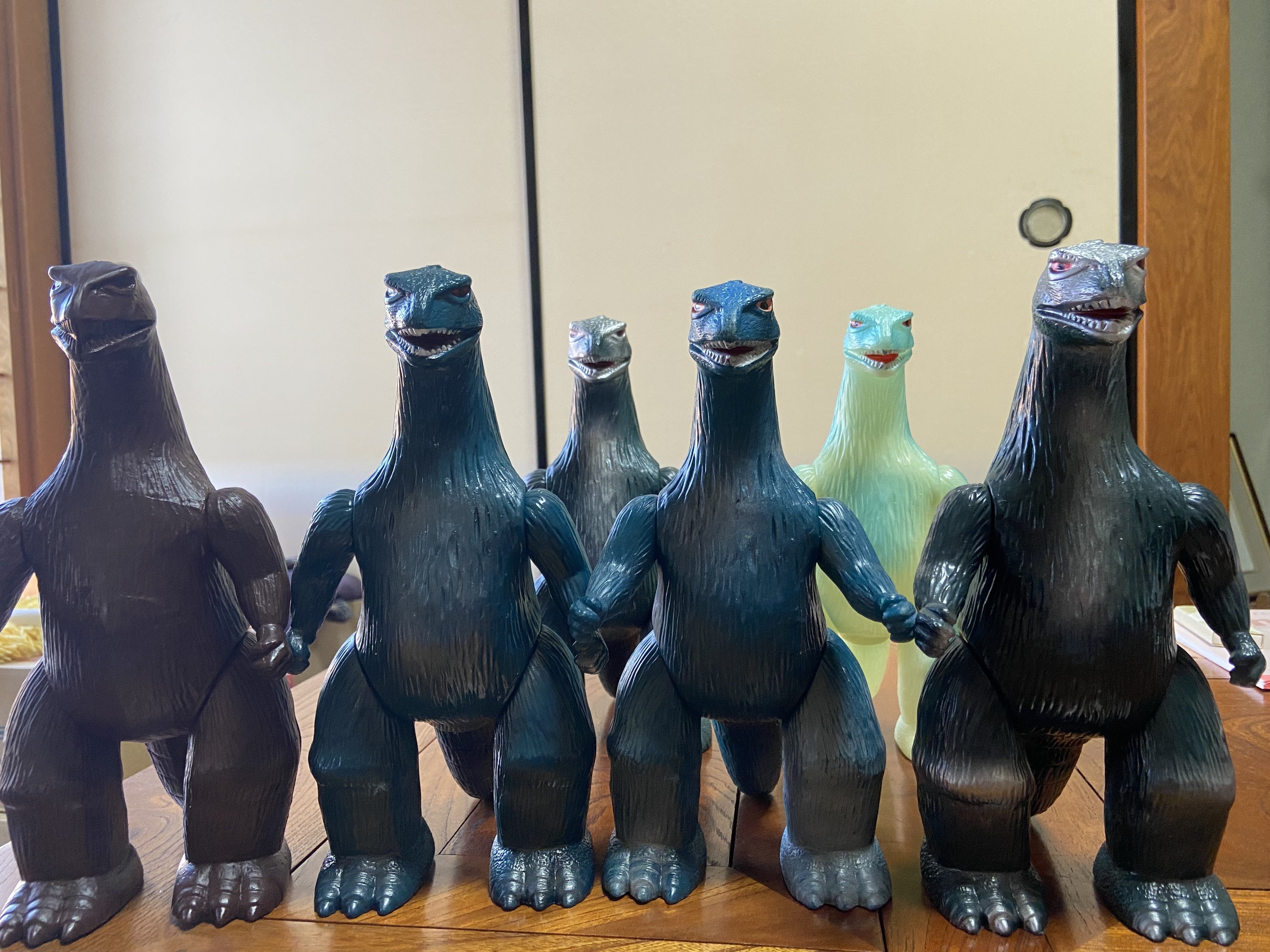 マルサン・ブルマァク ゴジラ ソフビいろいろ｜ゆる