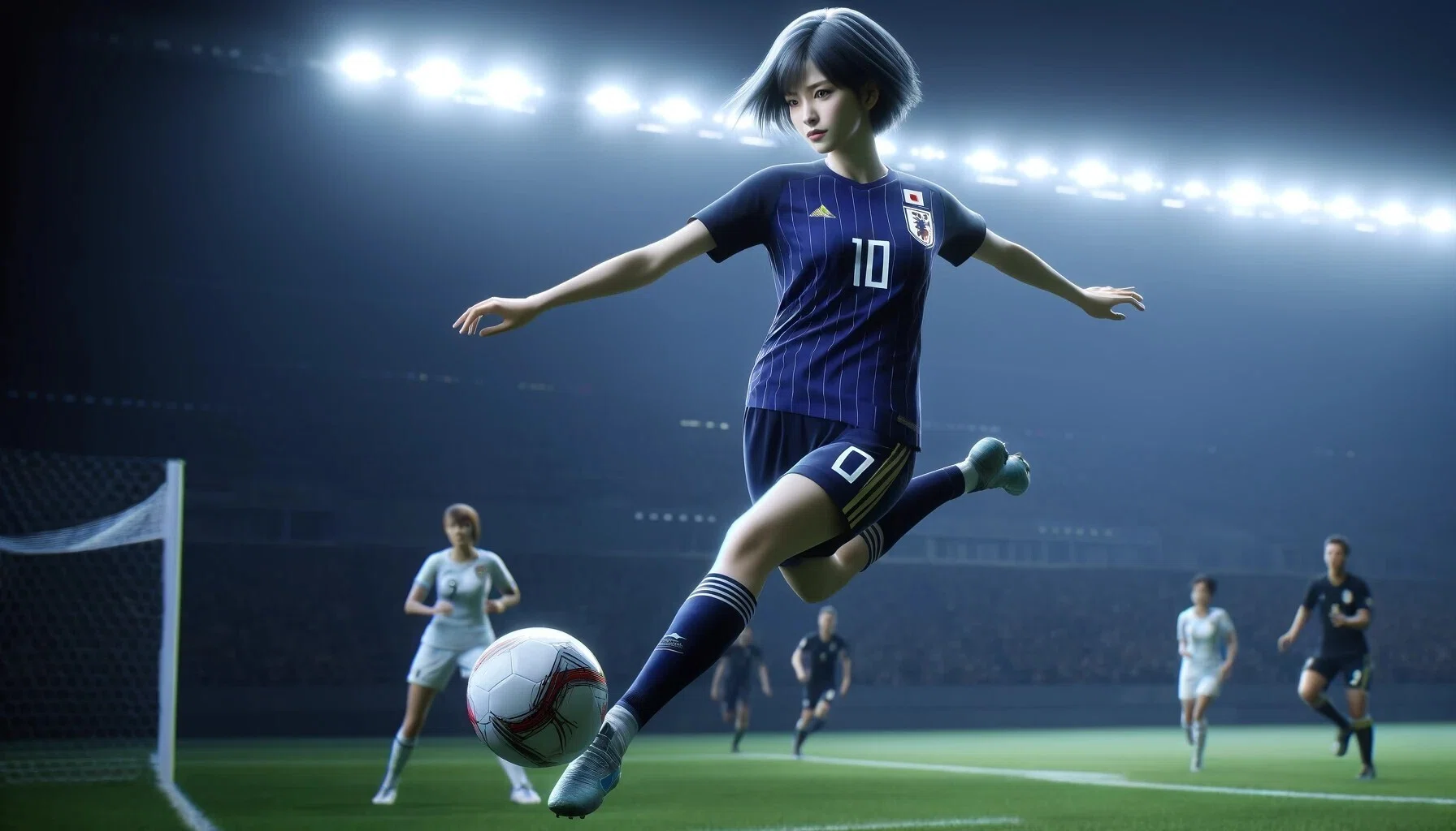 AI画像作品集「サッカー編」｜ならなすお