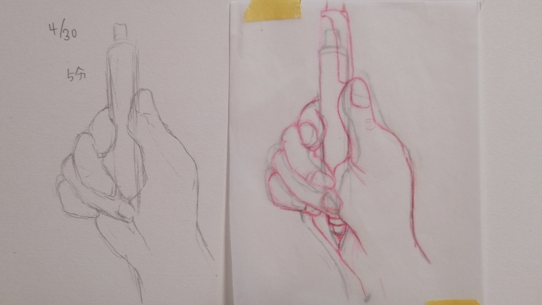 私のお絵描き練習記？｜鈴音