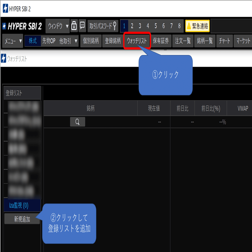 イザナミシグナルをHyper SBI2にコピー＆ペーストで簡単登録する方法 -  シグナルがでた銘柄の動向をザラ場監視する時に便利！|イザナミ豆知識｜イザナミの中の人(株シストレ)