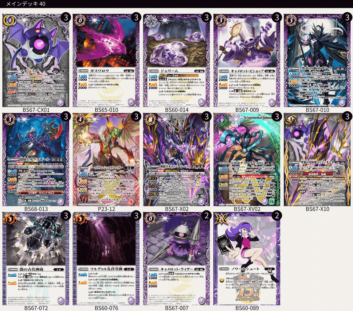 最新デッキ開発「幽契約デッキ」 - デッキ特集｜Battle Spirits