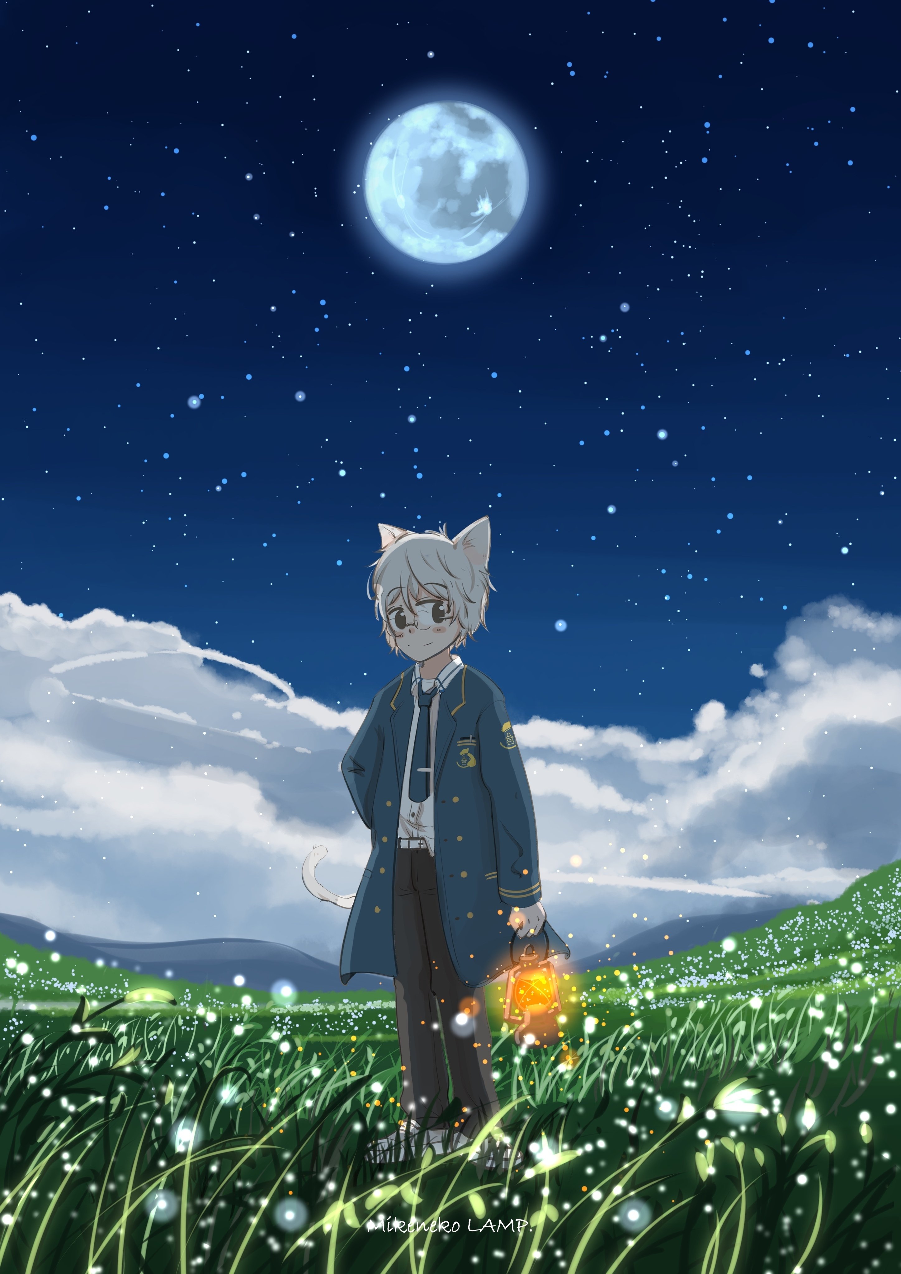 桜田千尋の月のイラスト10選｜桜田千尋