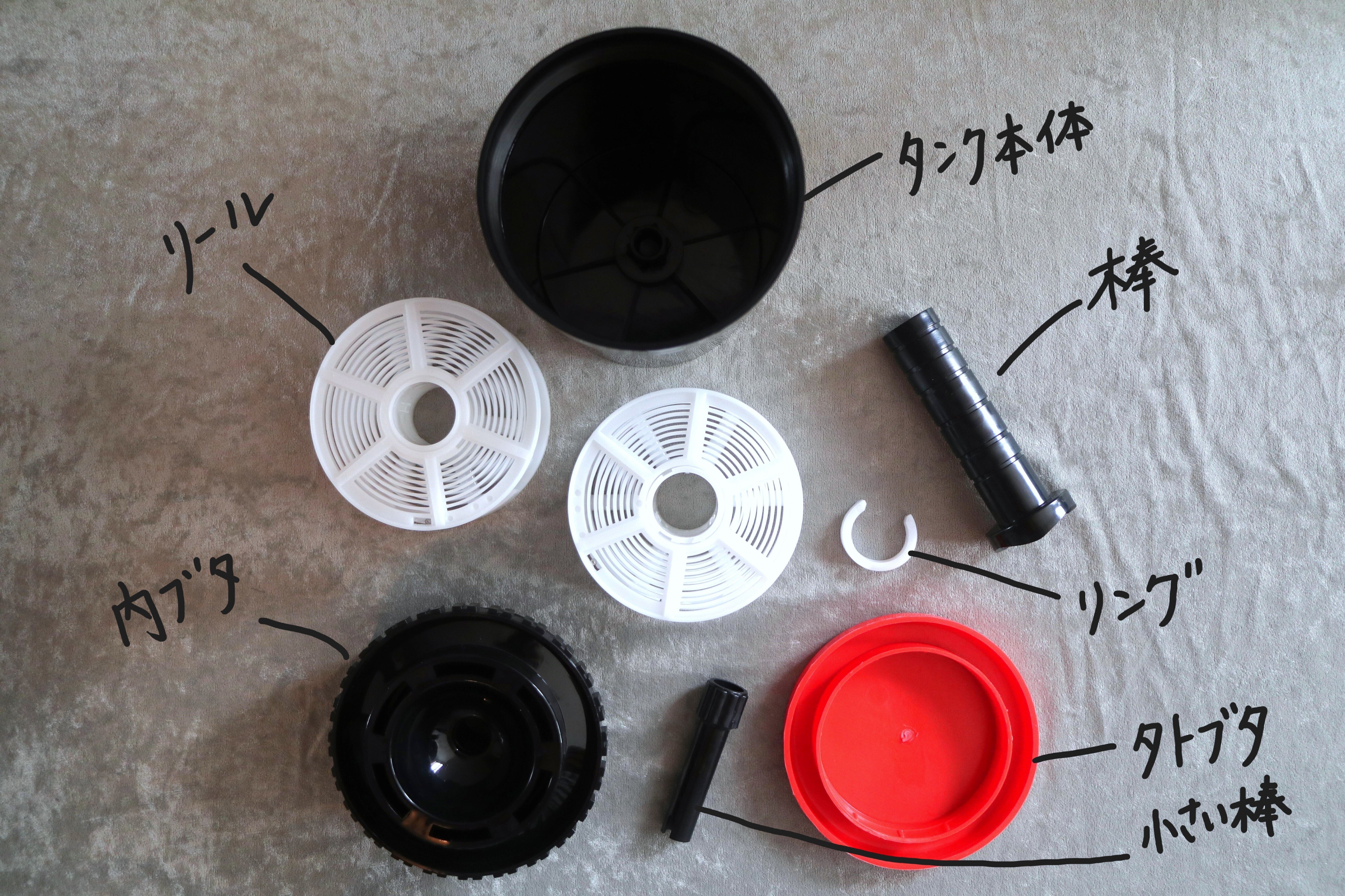 フィルム現像タンクセット フィルム現像タンク【Pタイプ】（リール2本）+フィルムクリーニング