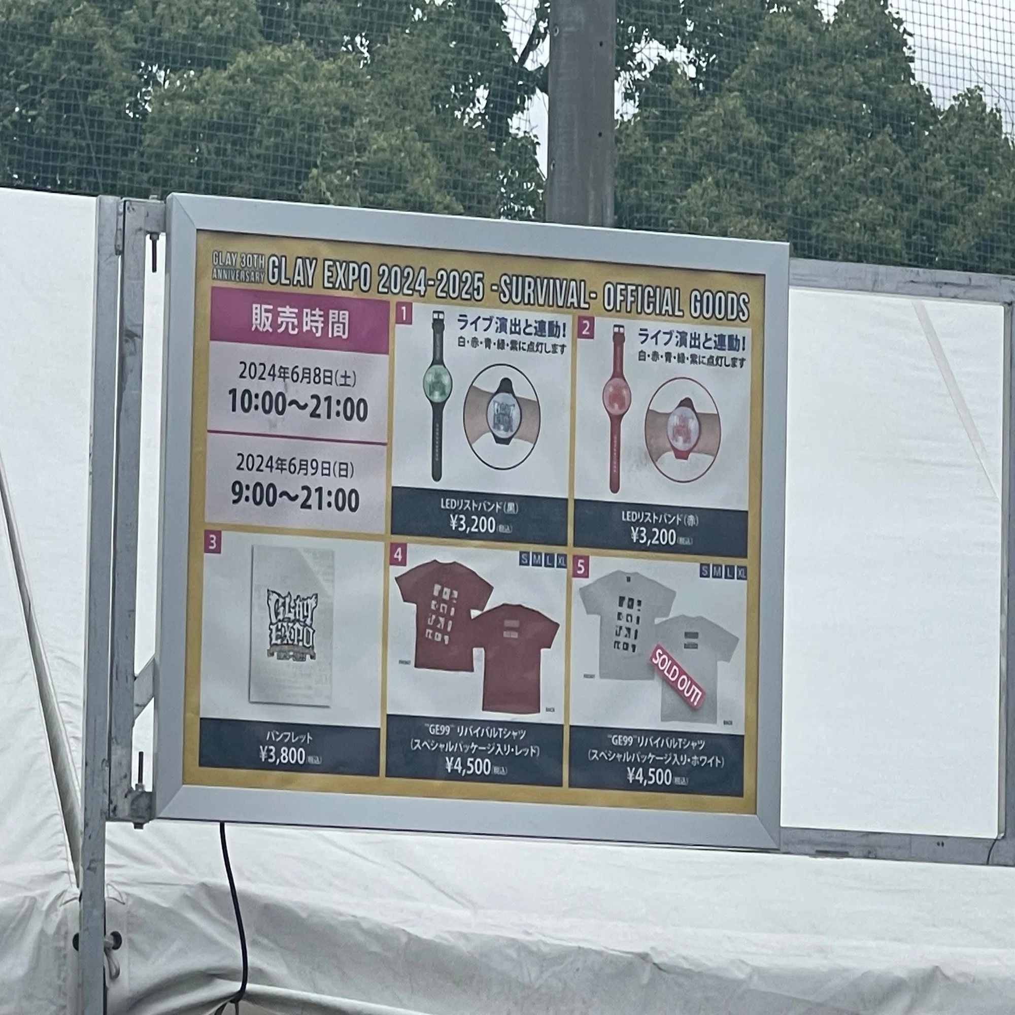 GLAY 30周年！2024年6月9日ベルーナドームライブ｜akeminsu☆