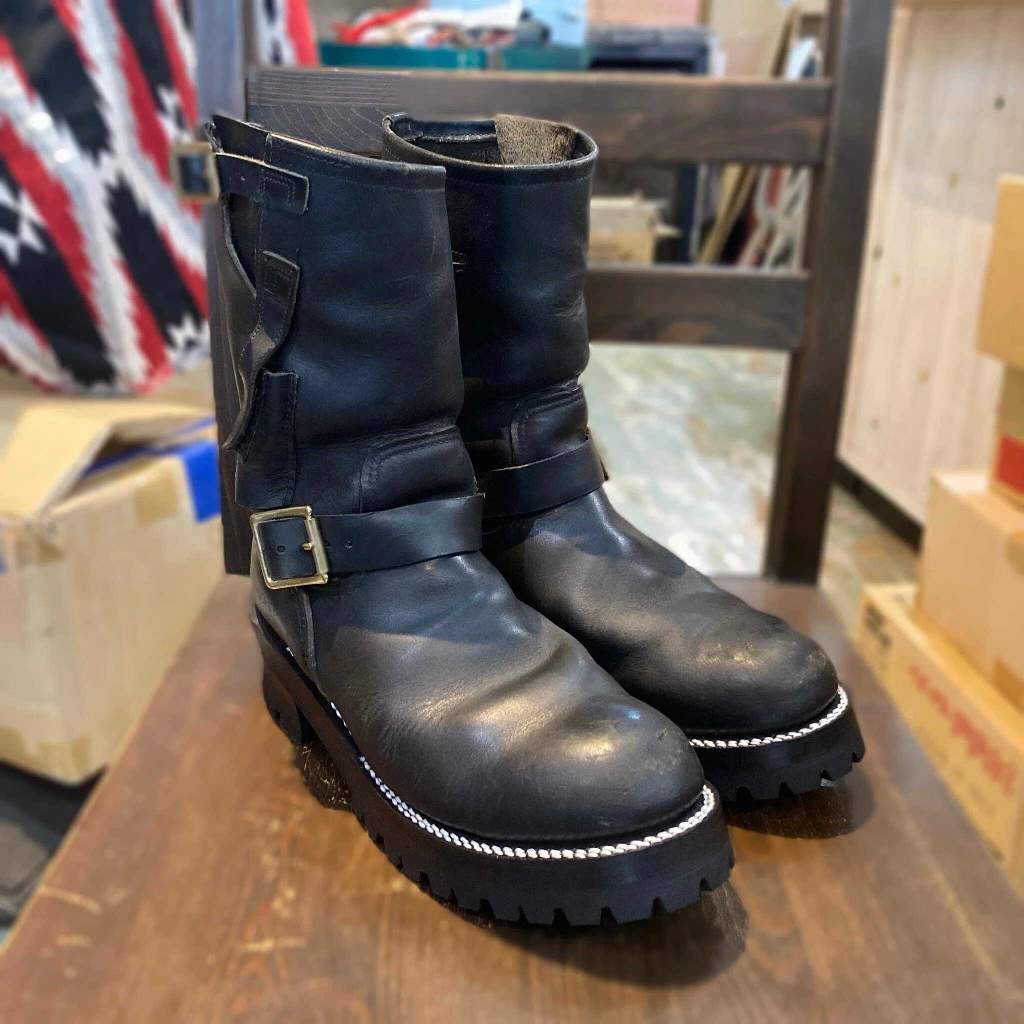 Sole Customized/リソール】Red Wing#8280ナイフポケットエンジニア