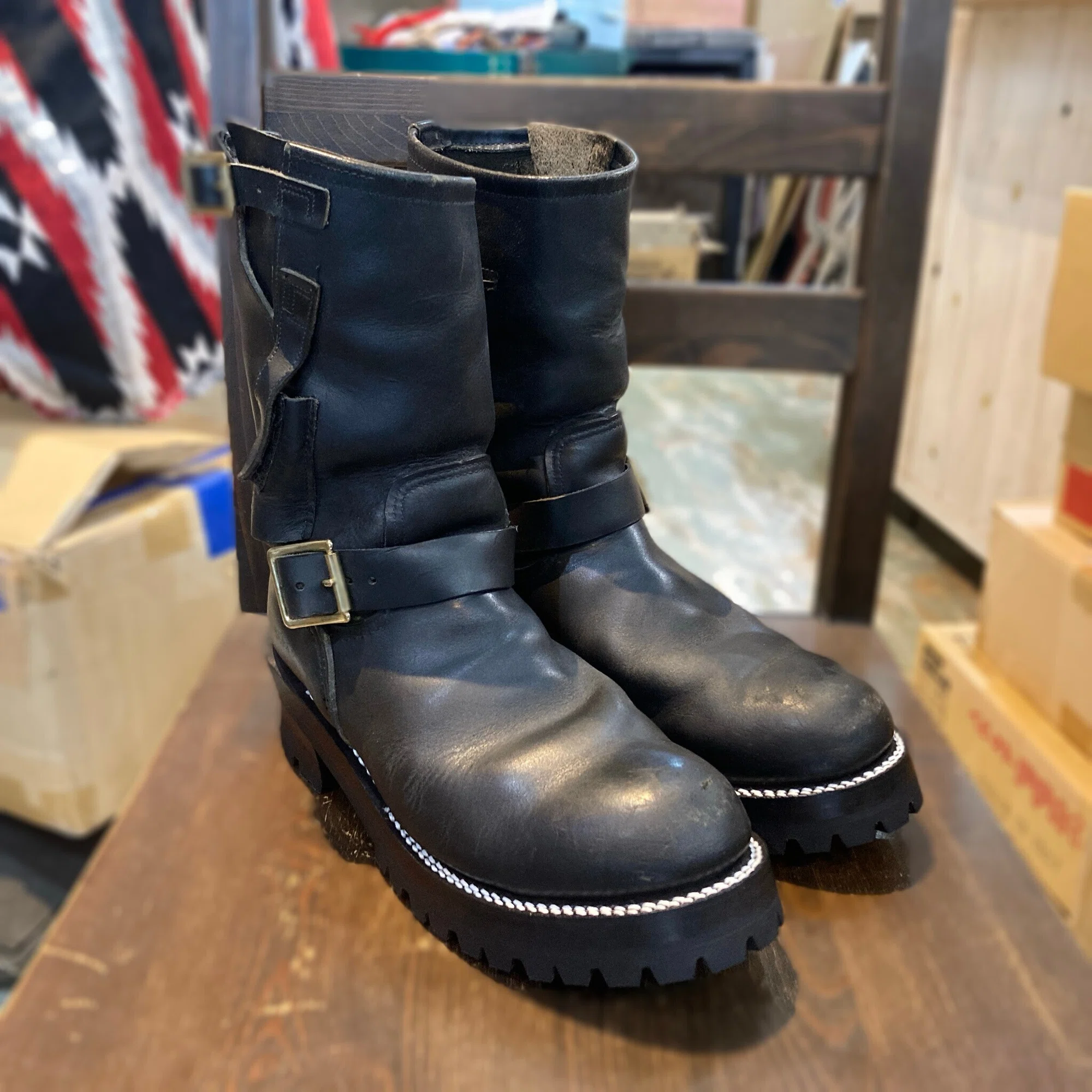 Sole Customized/リソール】Red Wing#8280ナイフポケットエンジニア 