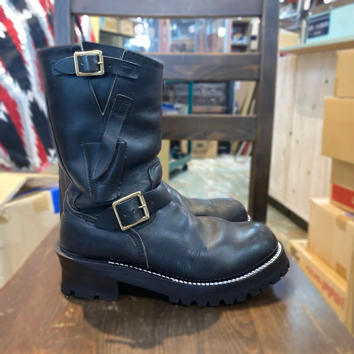 Sole Customized/リソール】Red Wing#8280ナイフポケットエンジニア 