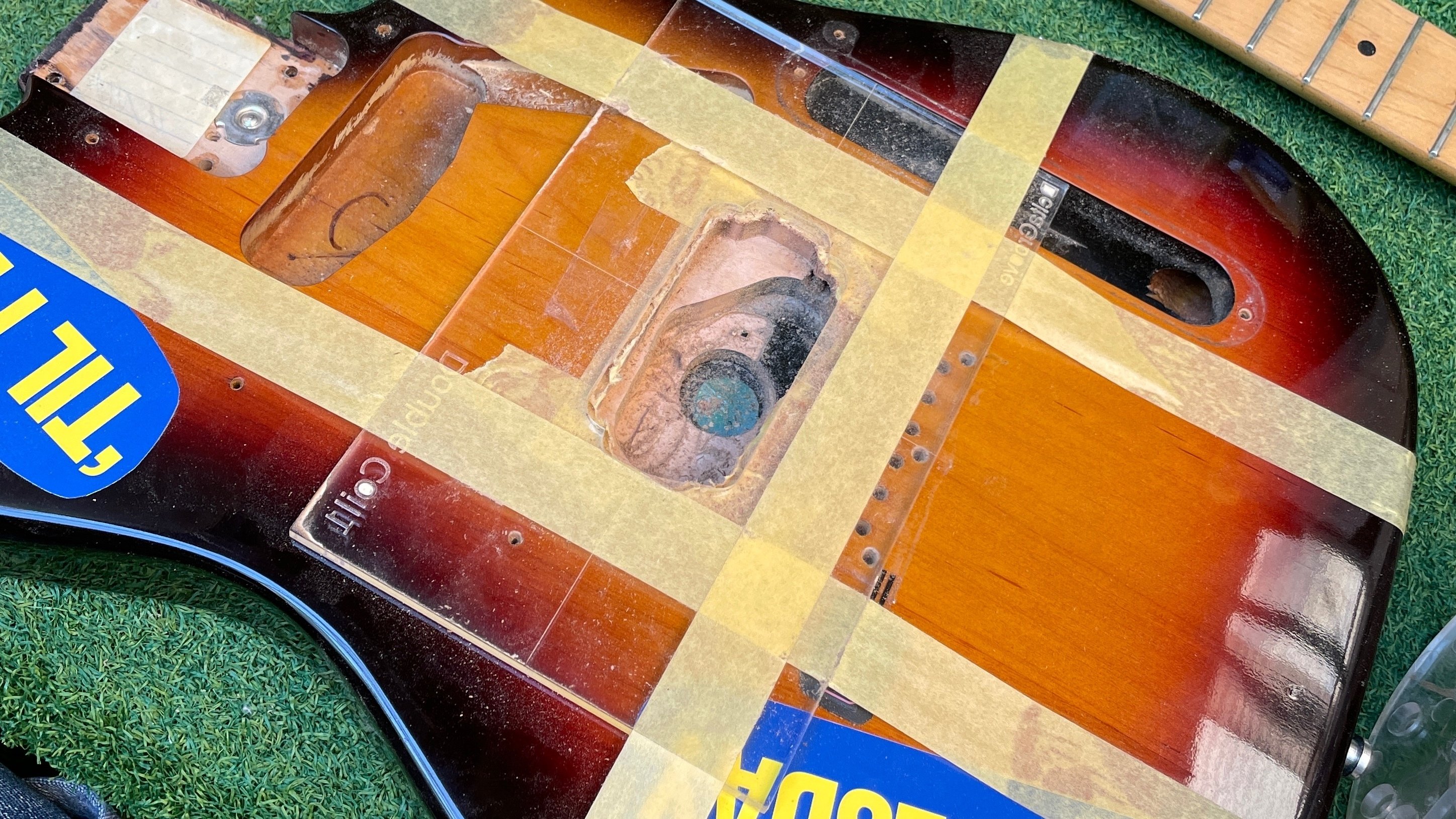 制作雑記 -Fender USA American Standard Telecaster JG Mod-｜Fake
