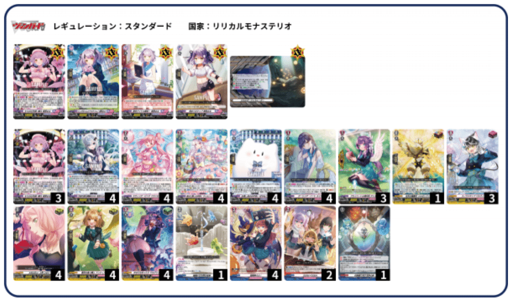 当社の ヴァンガード】リリステ軸『紫宮るな』構築&プレイング解説【ぶ カードファイト!! ヴァンガード