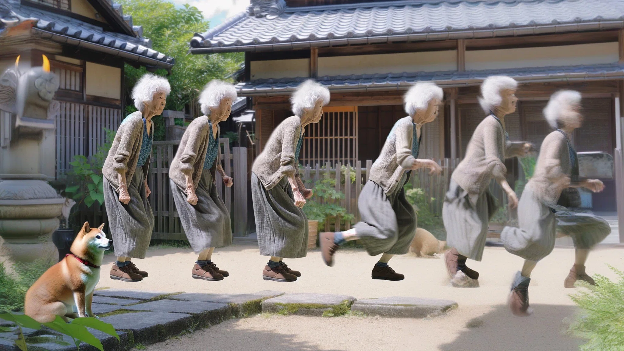 Seeing 'What Happened Next to the Lady' with Generative AI｜yoshino