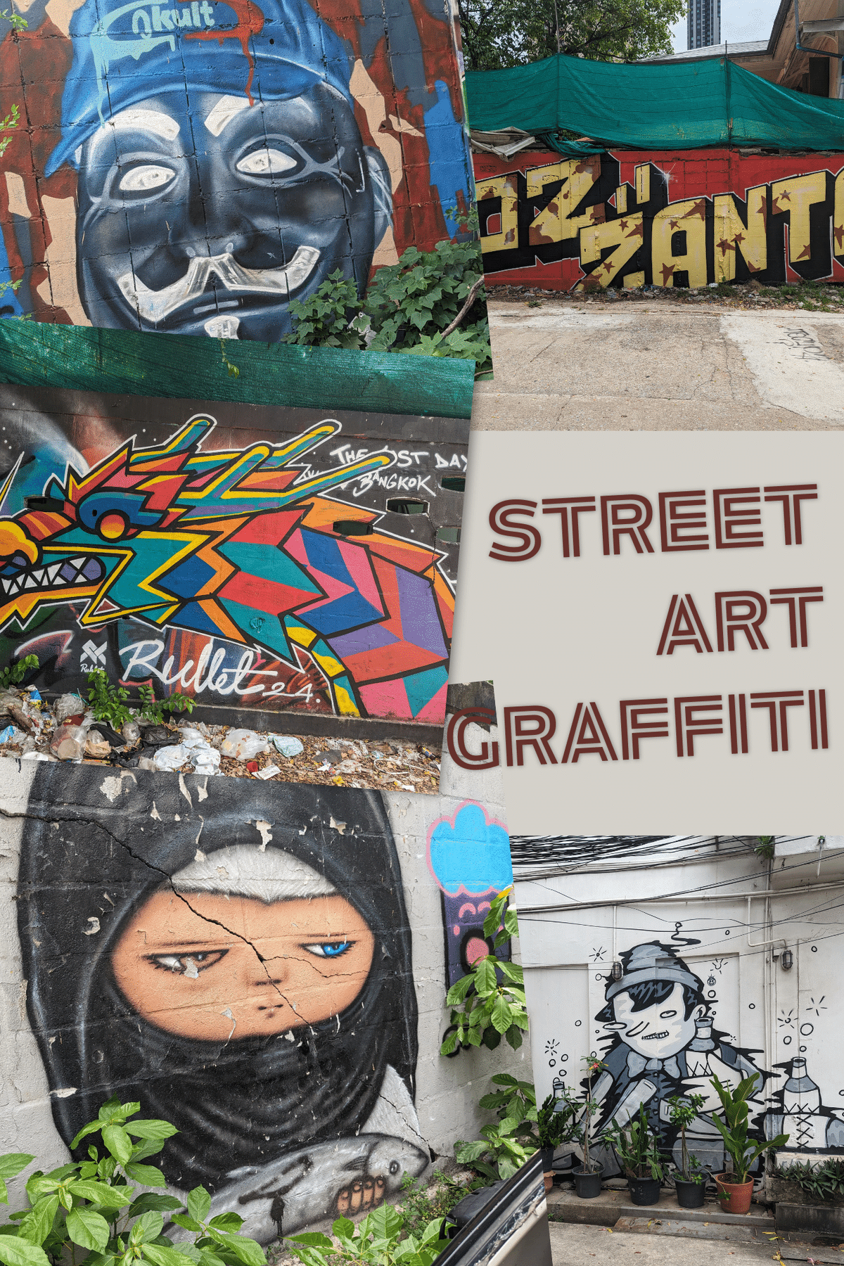 ストリートアートを巡る vol.1 hua chang｜Mr.プラー