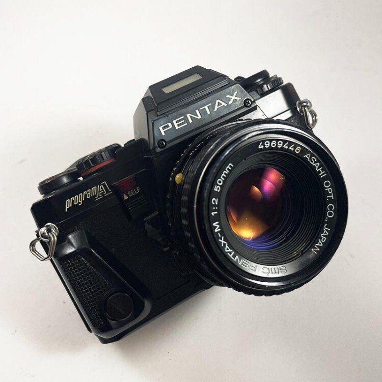 フィルムカメラPENTAX programA オートストロボ AF200s（ニコン(Nikon  