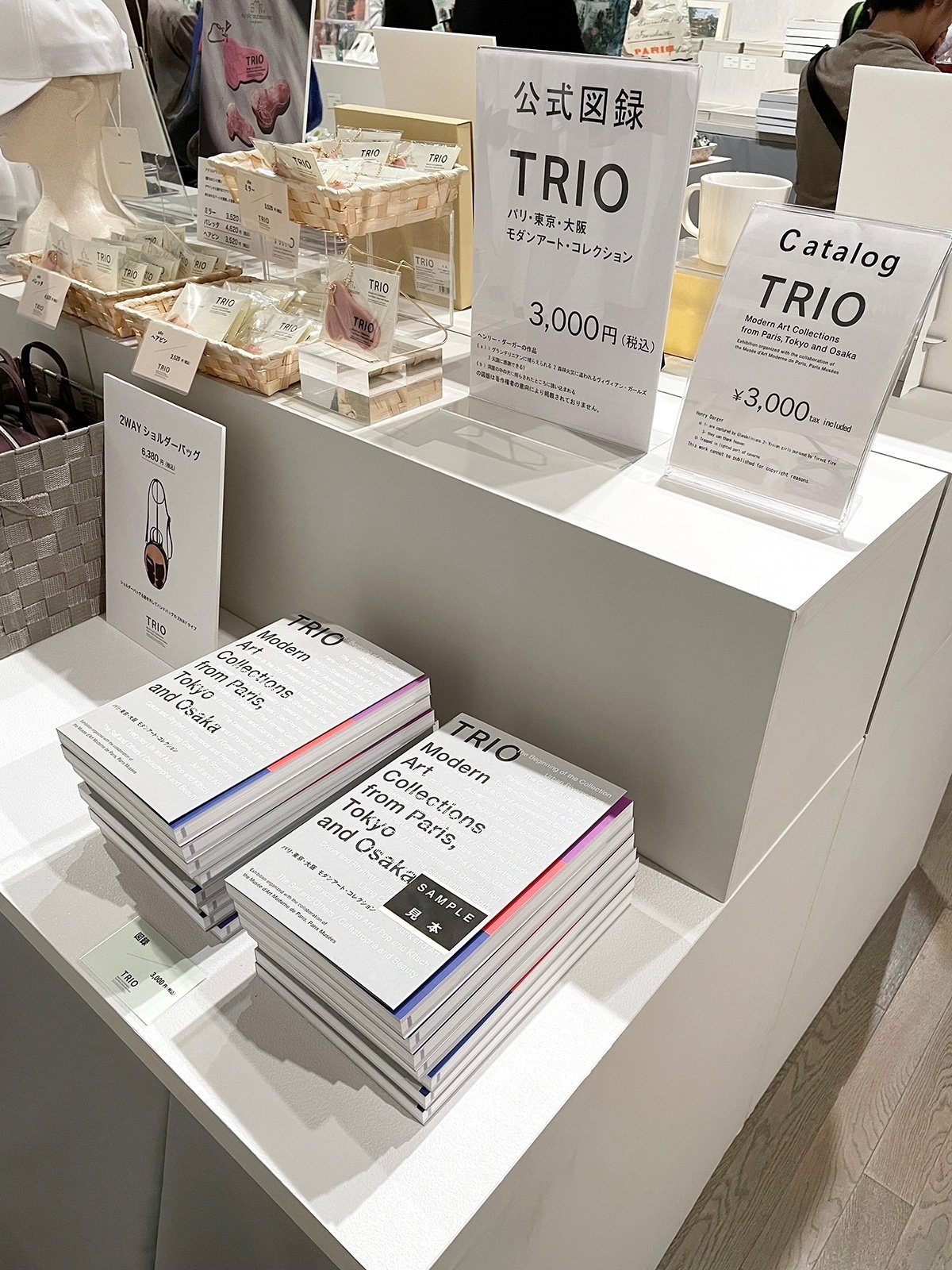 お仕事告知】TRIO展 図録の美術館紹介イラストを描きました｜にしうら染