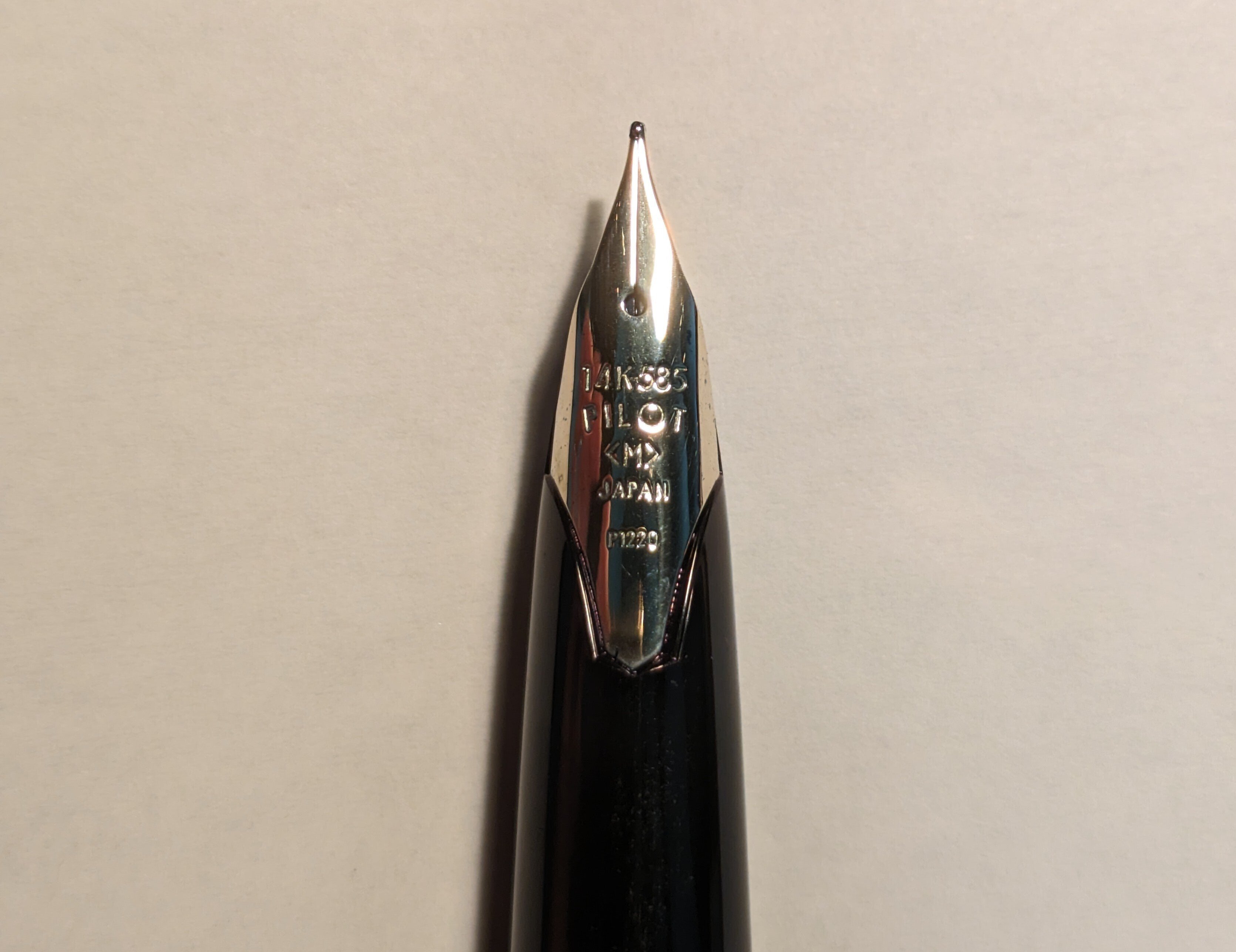 筆記具 Elite パイロット エリート Elite ボールペン 廃番 半格子柄 蝕刻