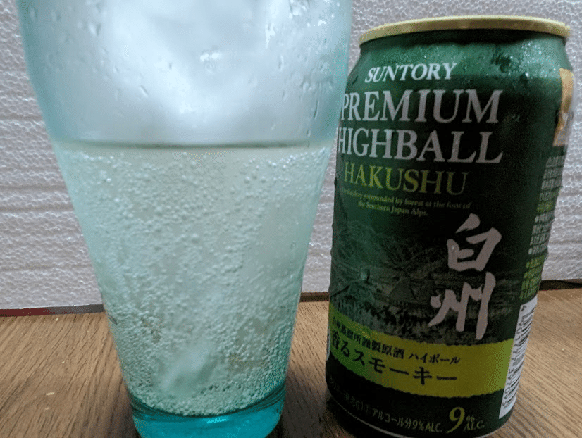 【新品】白州　缶ハイボール　清々しいスモーキー　9%  350ml   24本 サントリー、ウイスキー「白州」ハイボール缶「清々しい