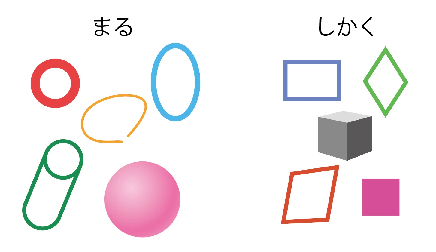 四角い 正方形 の もの 正方形と他の四角形