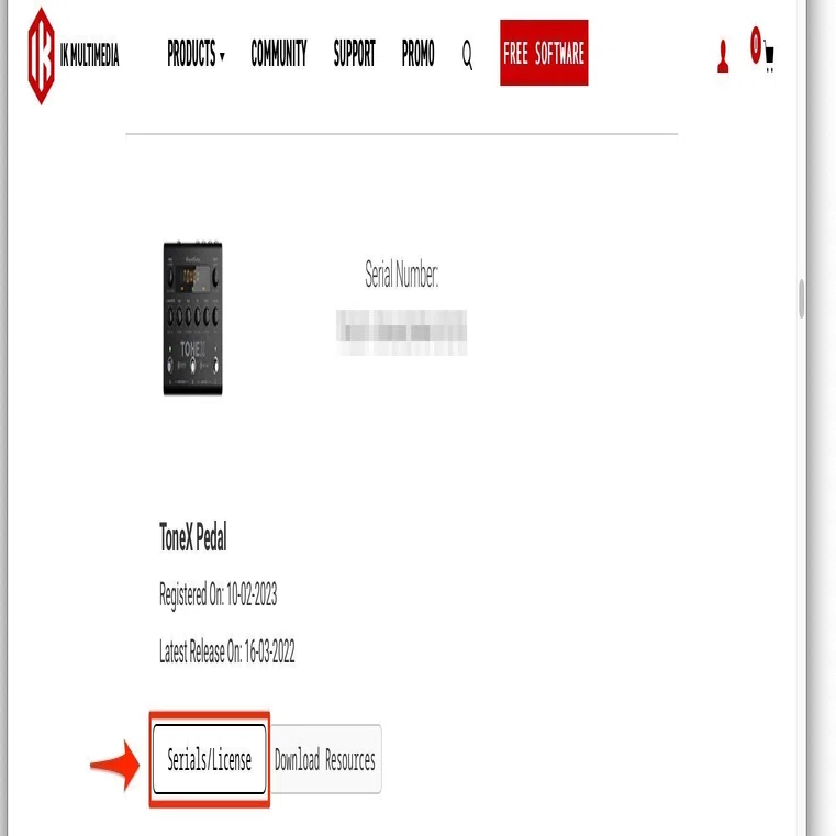 IK Multimedia製品のライセンスを第三者に譲渡するためには｜IK 