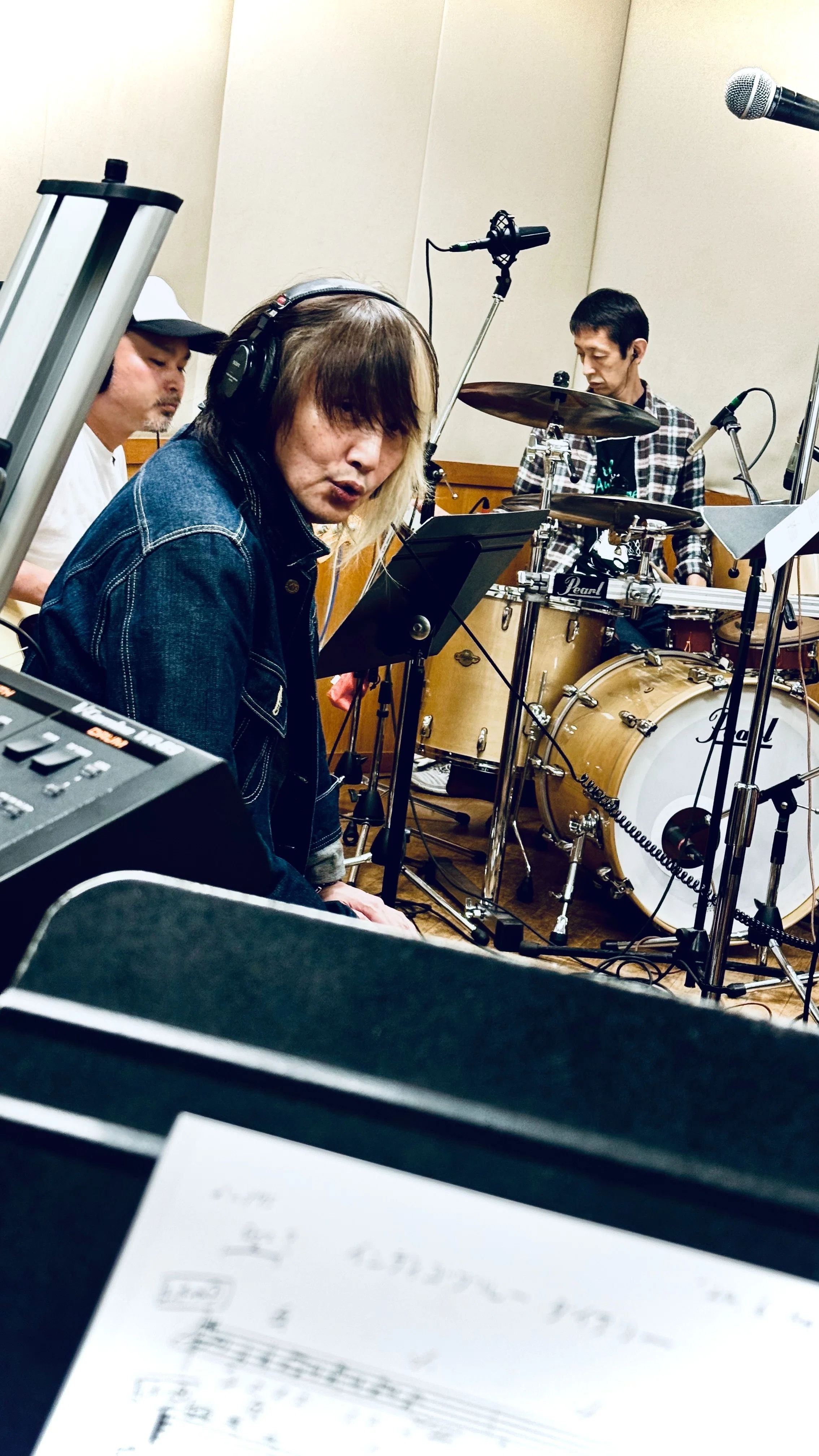 ヨシケン、早くも新譜のRecスタート！｜Vanilla Sky Records