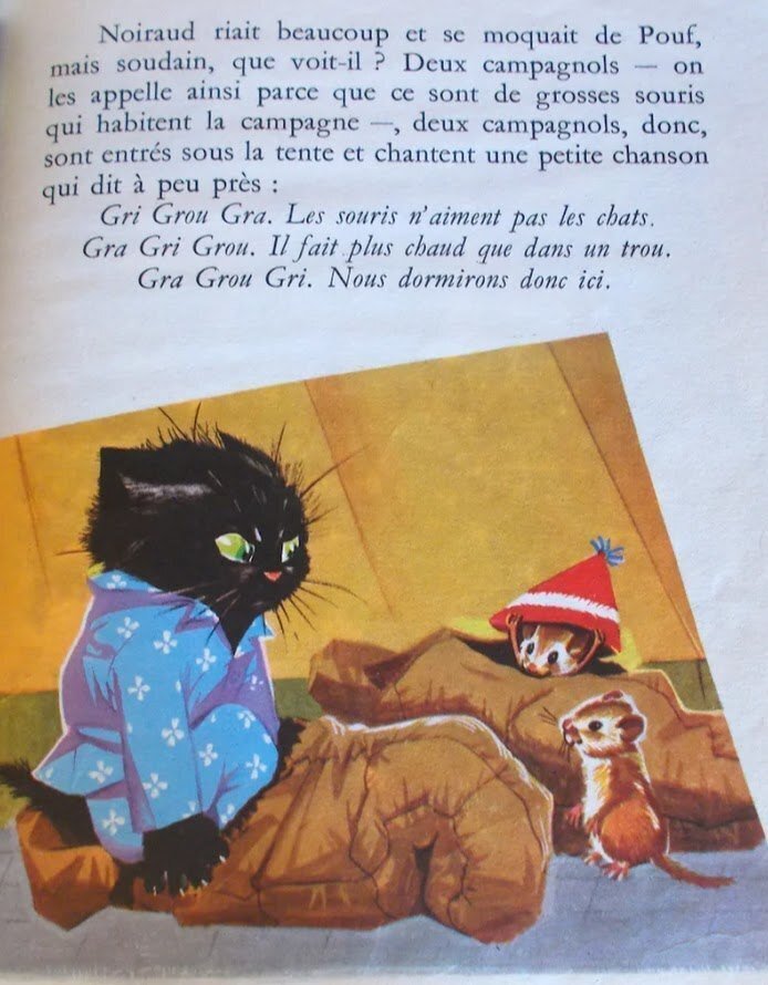 カロリーヌシリーズ絵本「La maison de Caroline」1957年 ピエール