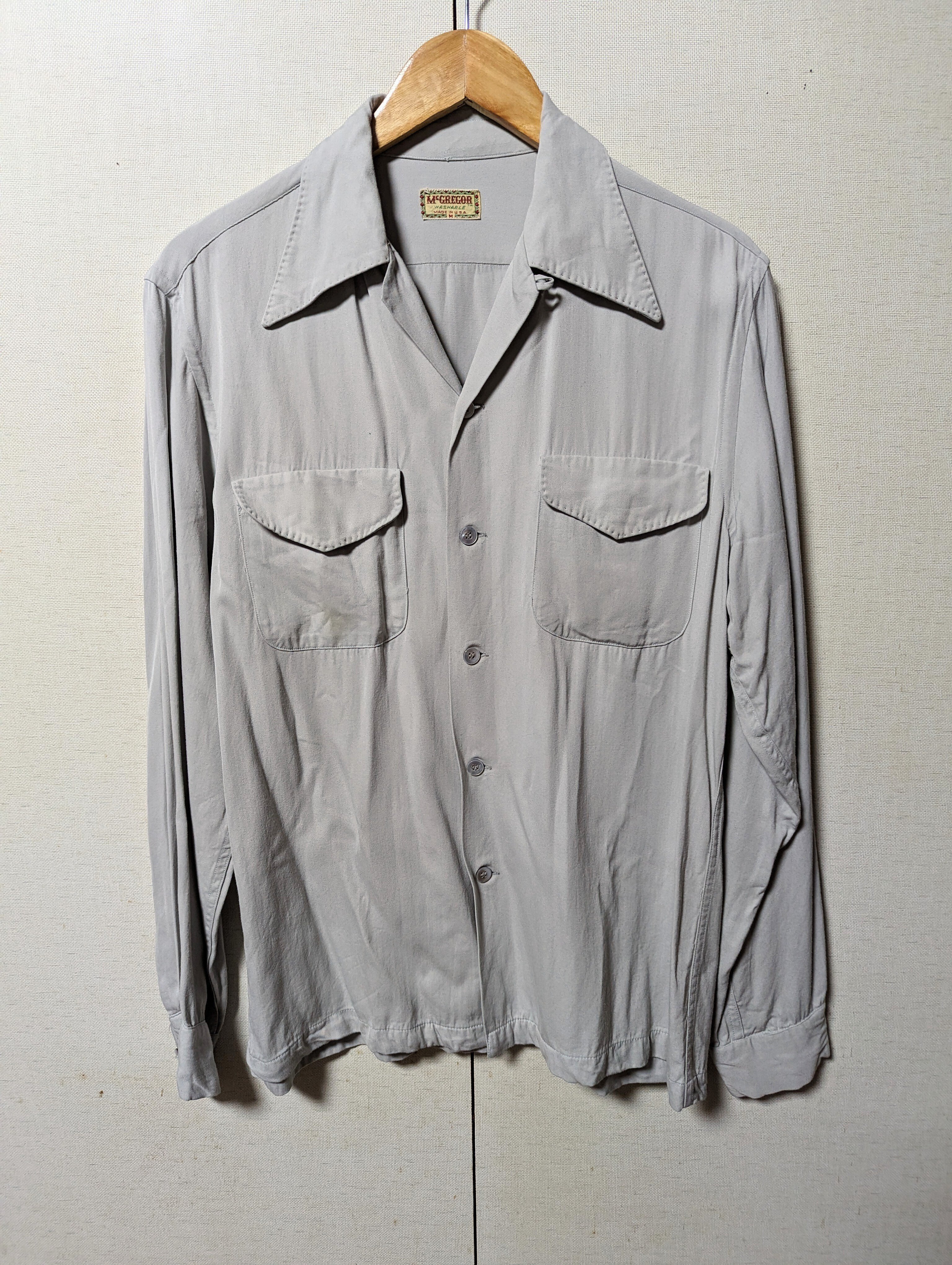 50s レーヨンシャツ