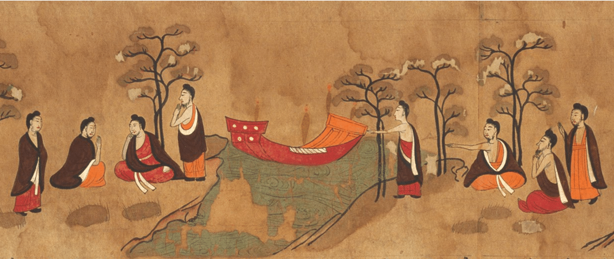 国宝【絵因果経】1300年前のお経 絵巻物原点‥フェノロサと岡倉