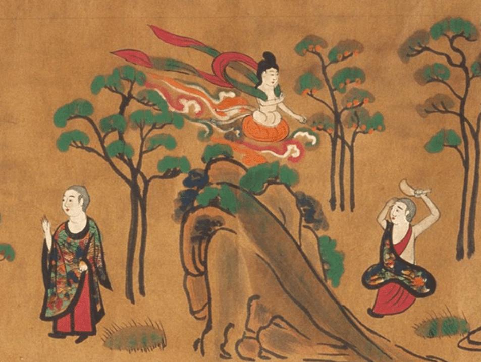 国宝【絵因果経】1300年前のお経 絵巻物原点‥フェノロサと岡倉 国宝【絵因果経】1300年前のお経 絵巻物原点‥フェノロサと岡倉