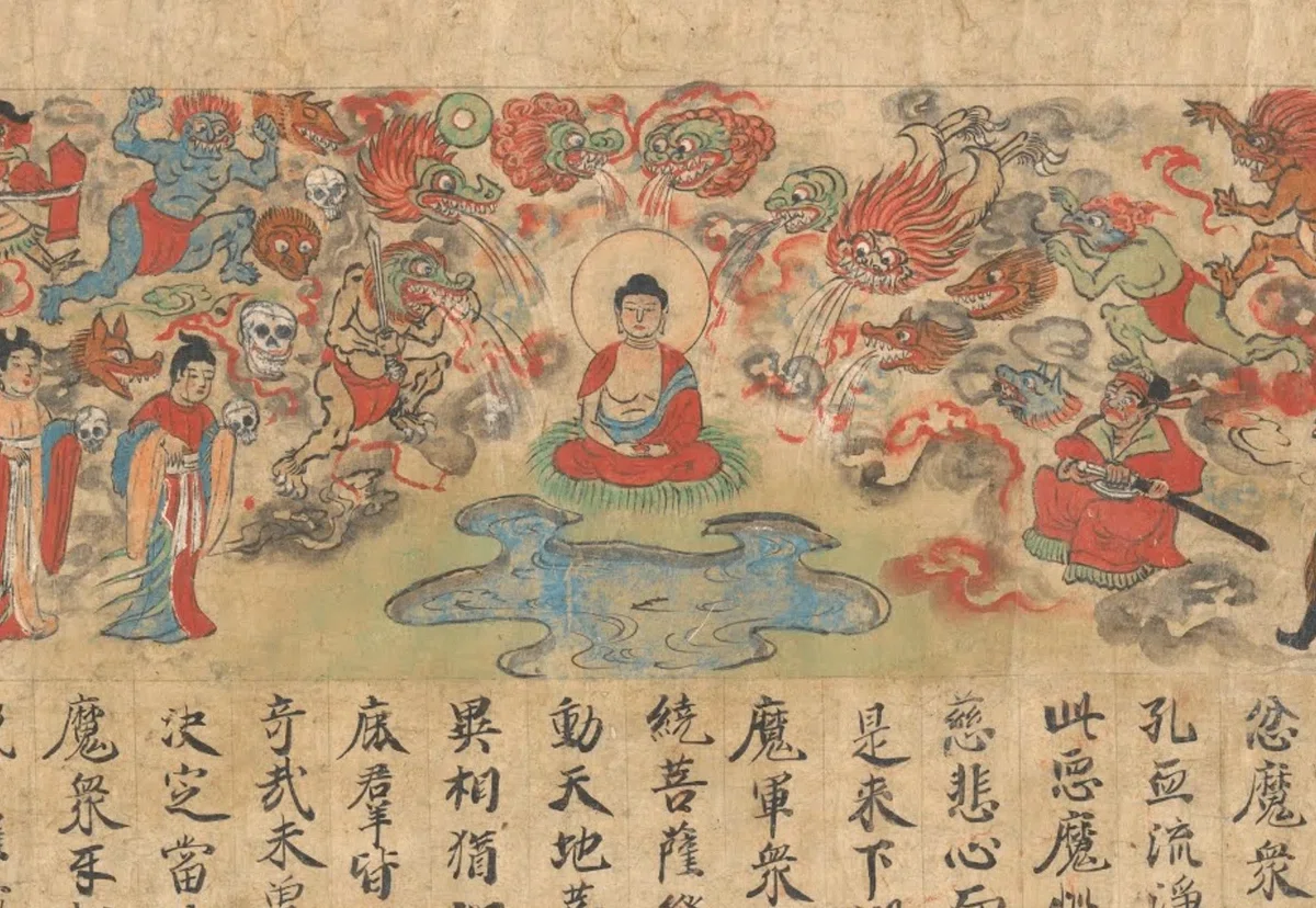 国宝【絵因果経】1300年前のお経 絵巻物原点‥フェノロサと岡倉天心 藝