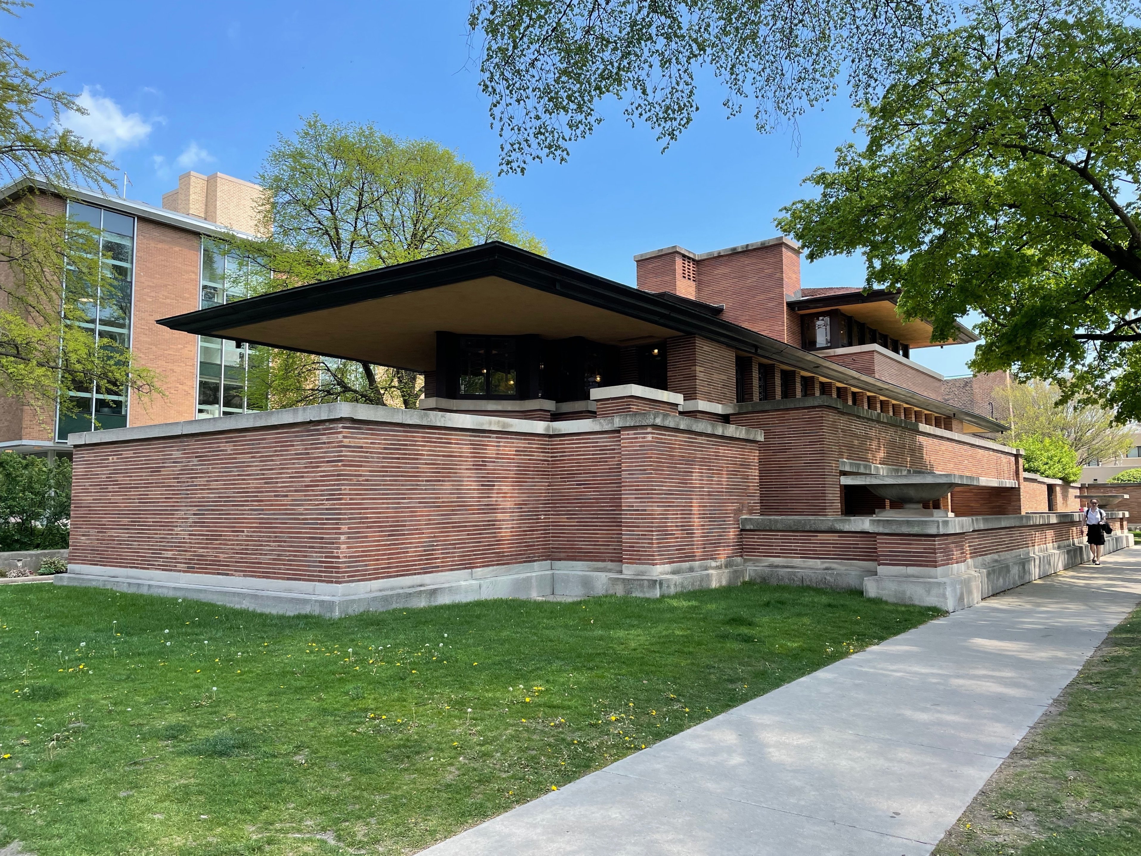 シカゴでフランク・ロイド・ライトのロビー邸を見にいく｜ねりけし