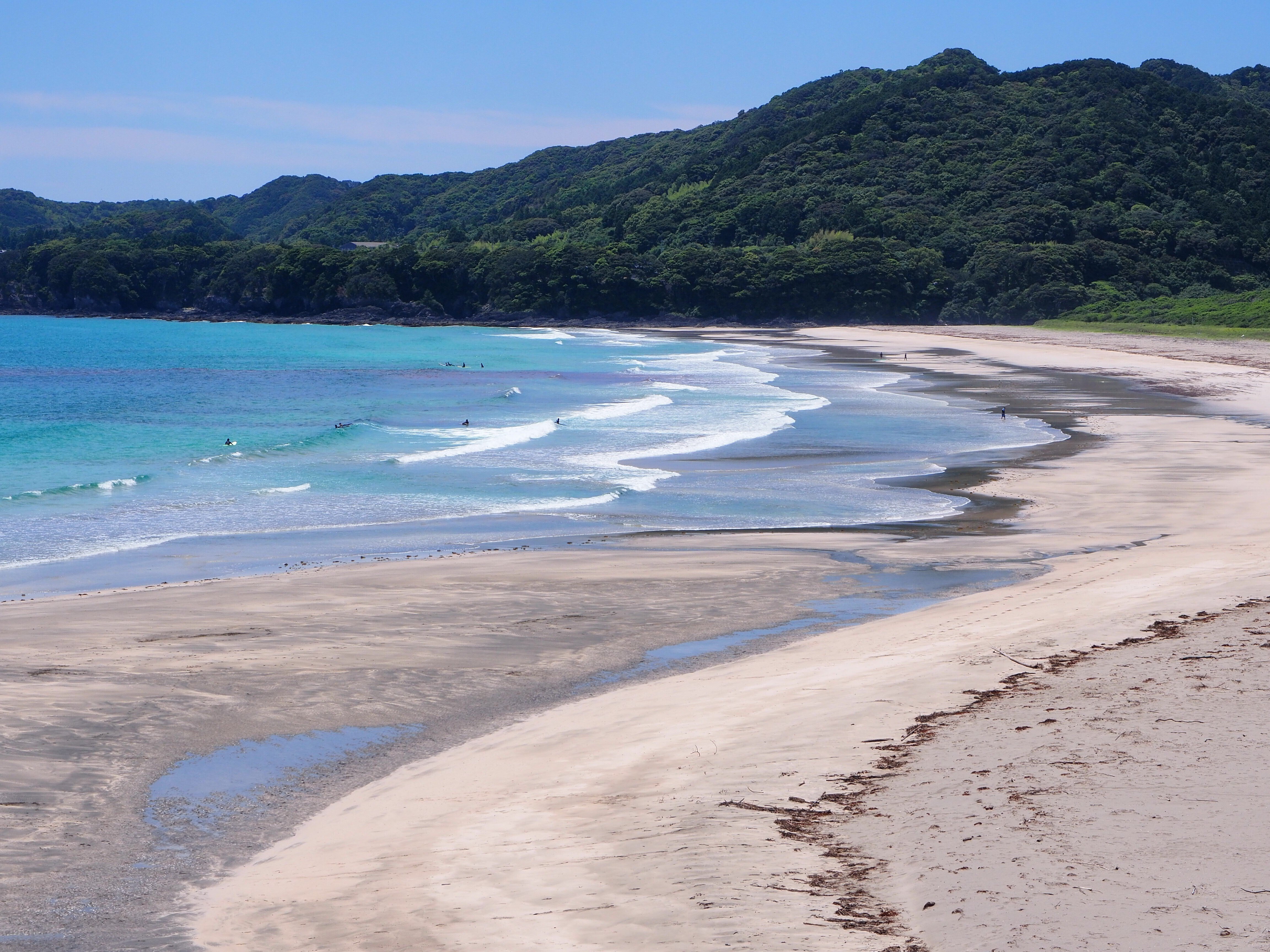 奇跡の景観とウミガメの海「大岐の浜」でコバルトブルーに染まる｜中山道雄