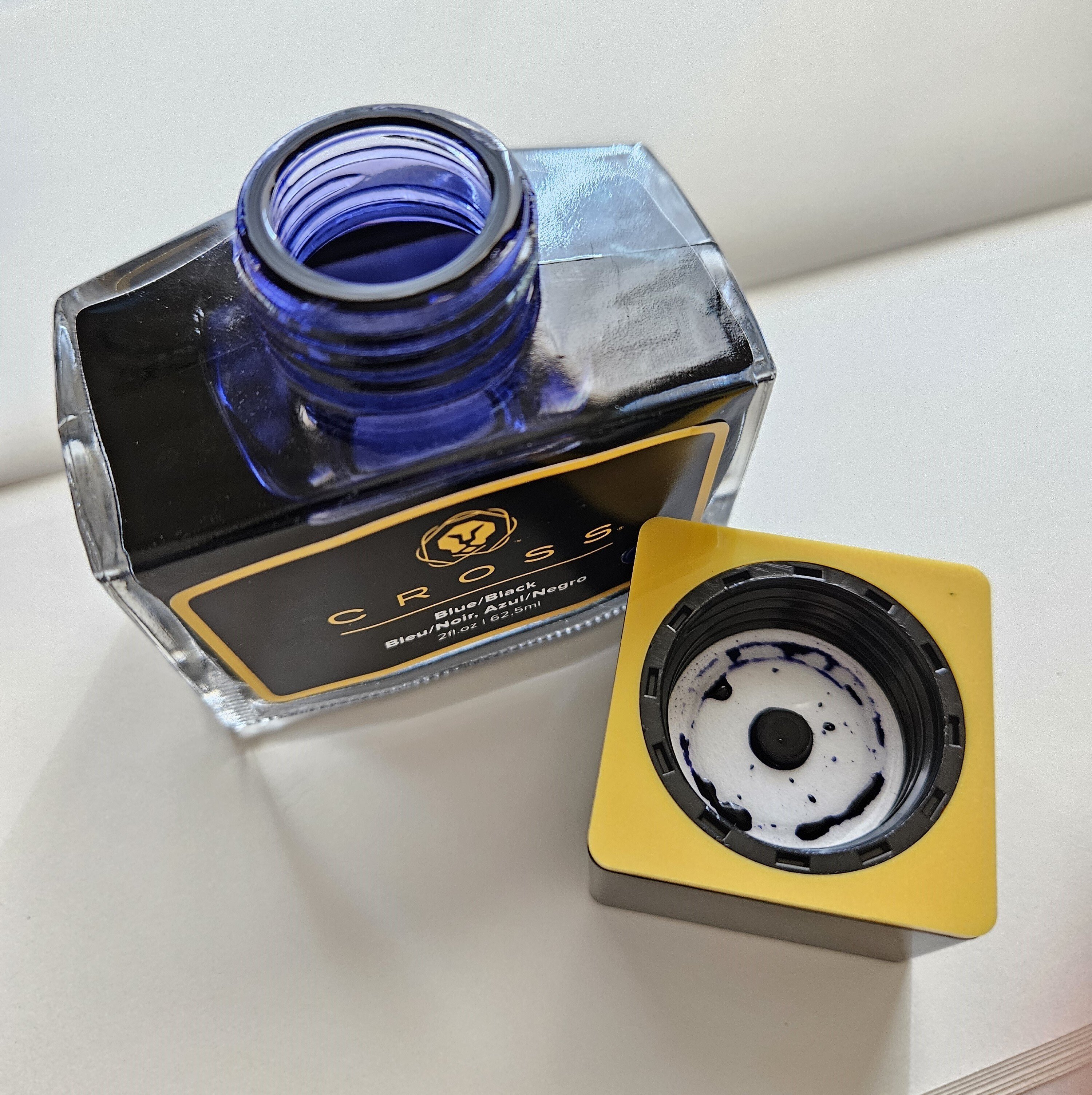 万年筆インク CROSS ブルーブラック｜新月