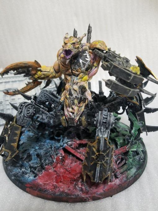ウォーハンマー40K】自分のディーモン写真＆評価｜ツジ
