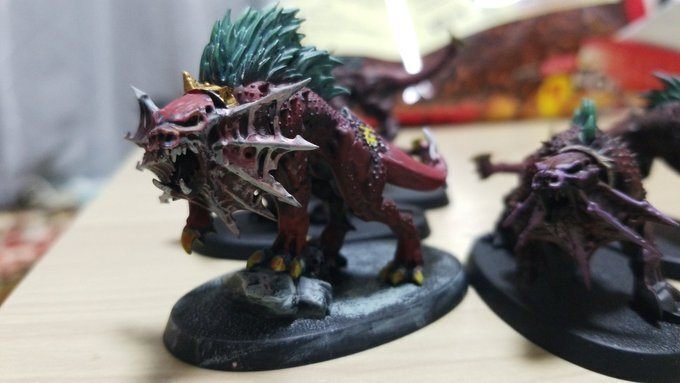 ウォーハンマー40K】自分のディーモン写真＆評価｜ツジ