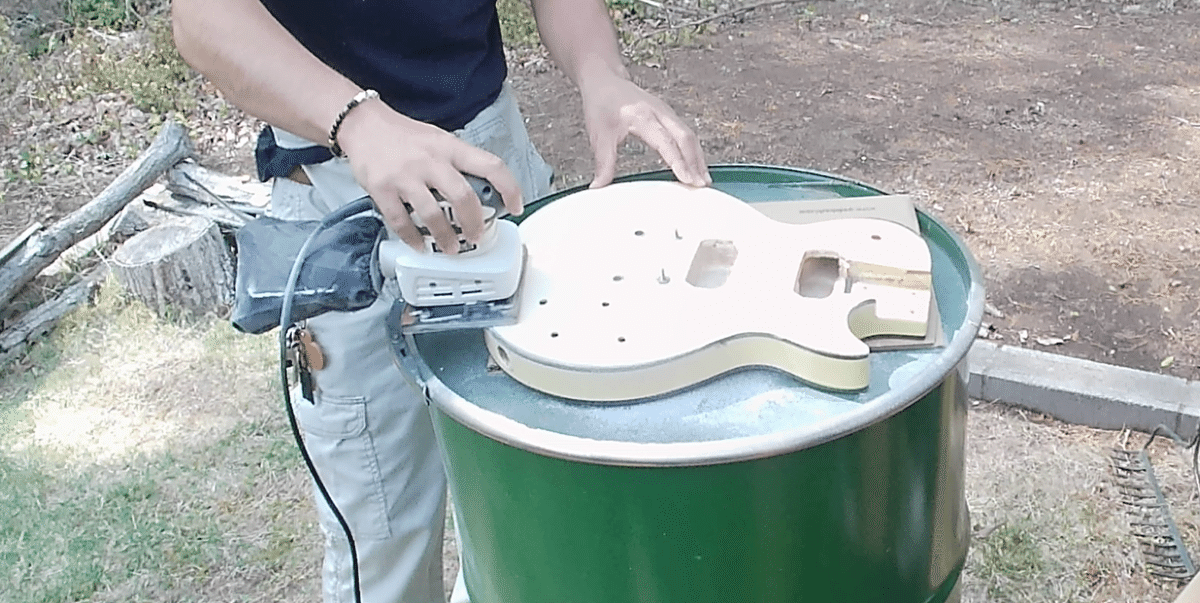 Fresher レスポールタイプのレストアとモディフィケーション 2