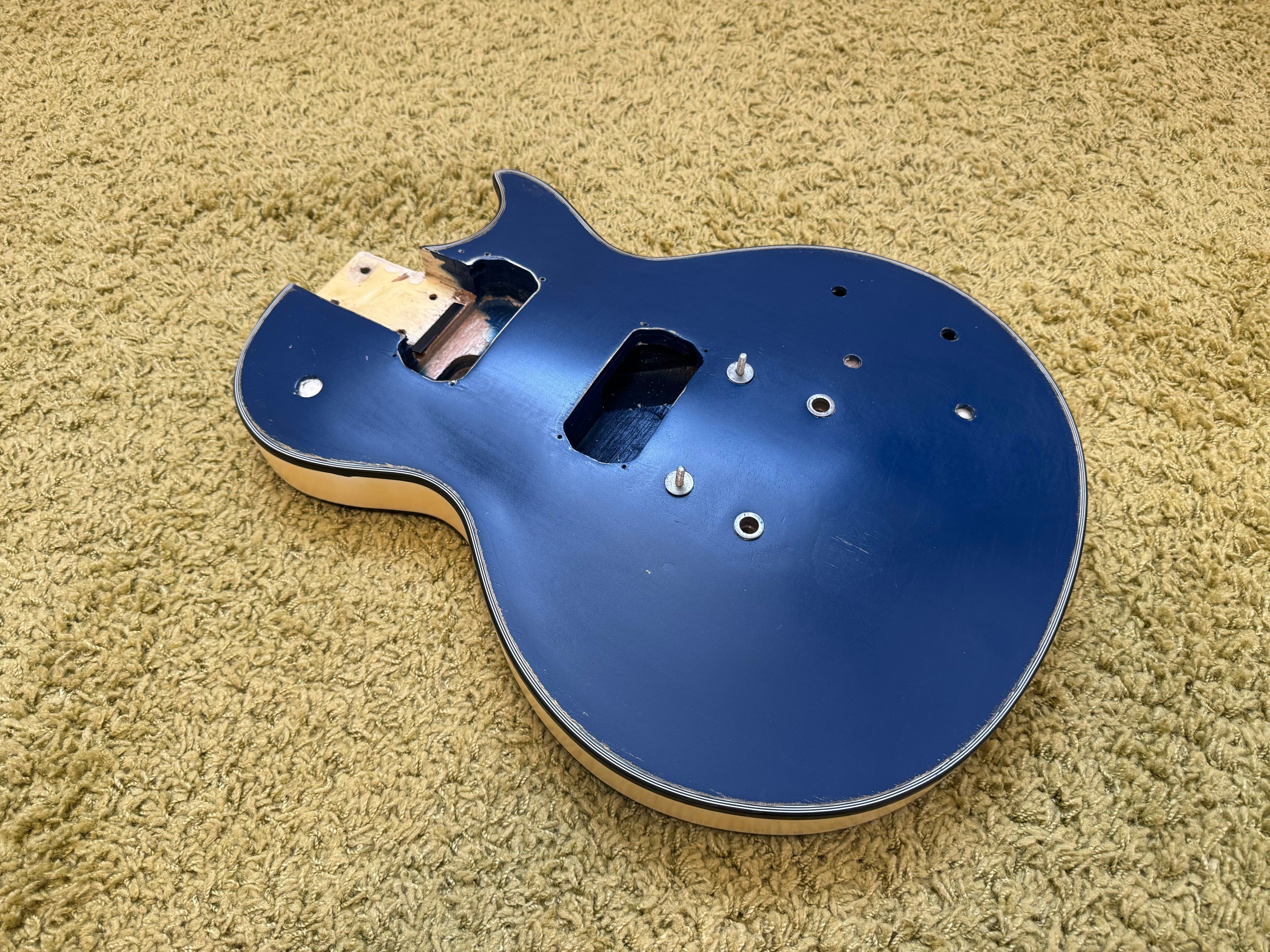 Fresher レスポールタイプのレストアとモディフィケーション 2 Fresher レスポールタイプのレストアとモディフィケーション 2