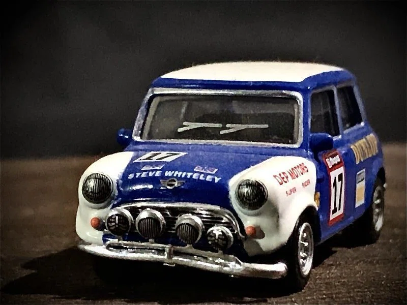 ホンウェル 1/72 インテリア オブジェ ミニカー ミニクーパー ラリー 