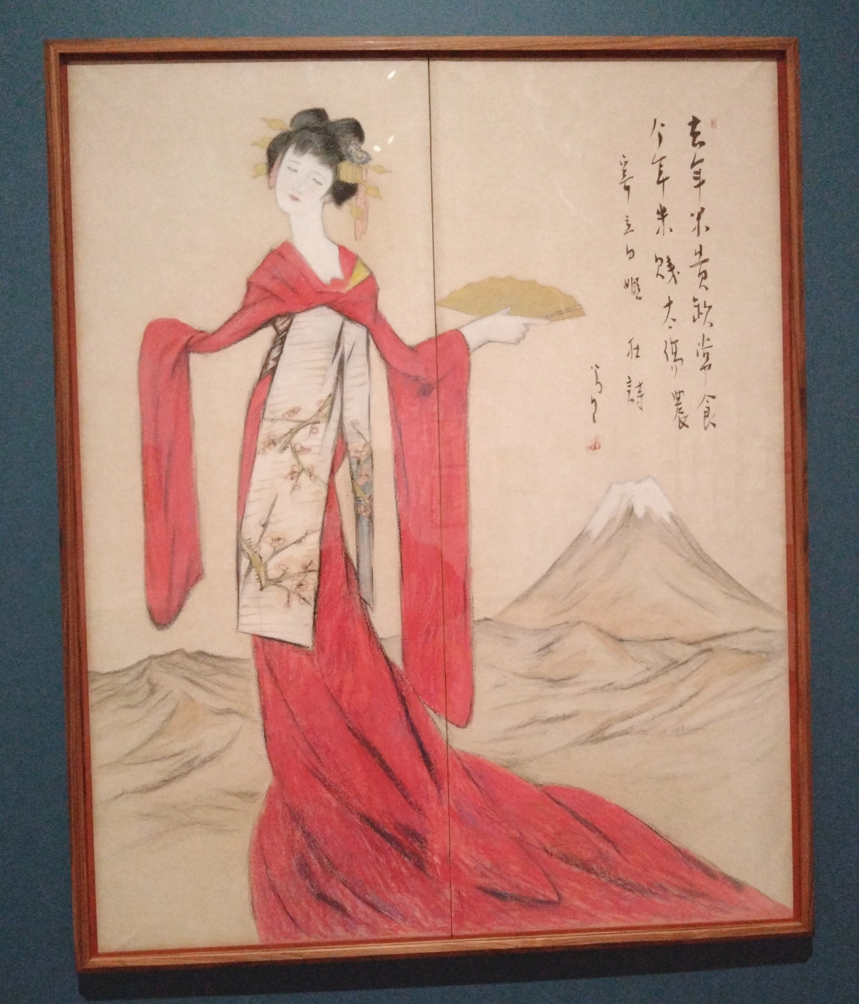 東京都庭園美術館にて、竹久夢二生誕140年記念のYUMEJI展を観る