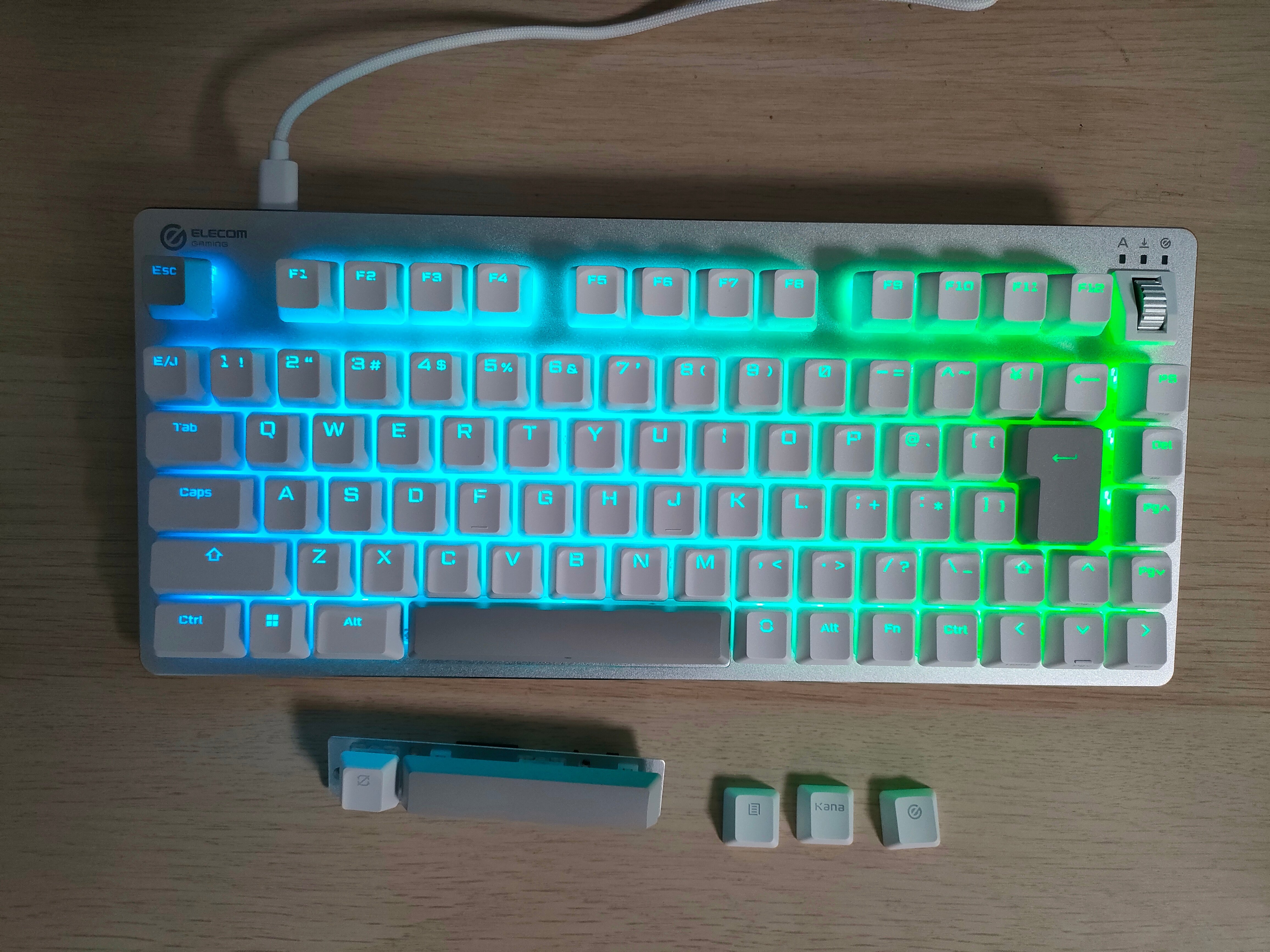 Review】75%ゲーミングキーボードELECOM VK720A｜ヤスオ(Yr-OFF