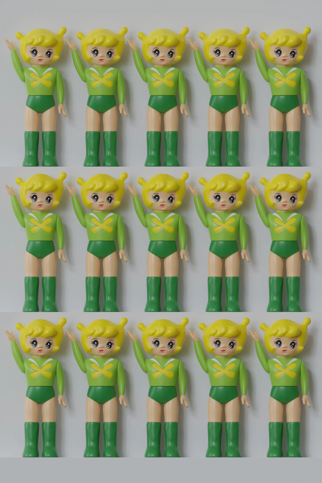ジェッターマルス ミリをギャル化｜なきわさび