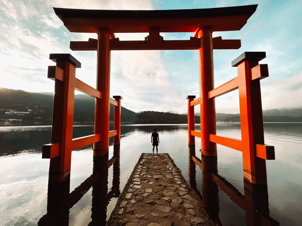 箱根の鳥居