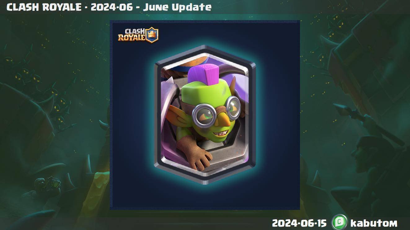 クラロワ | 新カード情報解禁。「ゴブリンマシン」はロケットの移動