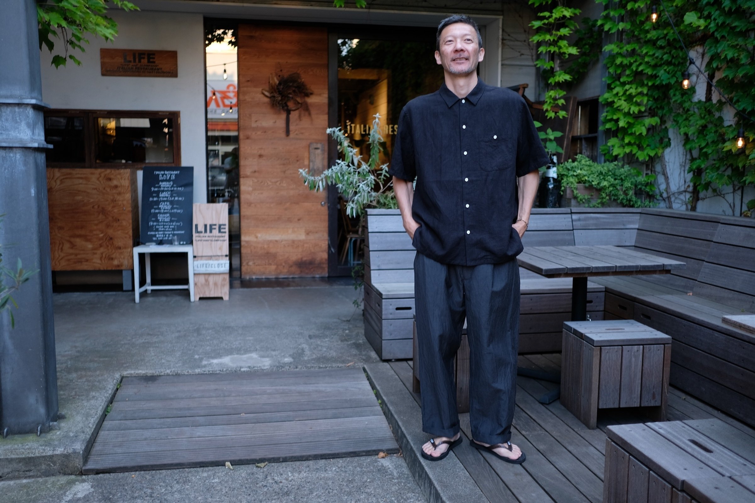 ENDS and MEANS ”Trad Easy Trousers”｜james_web maru