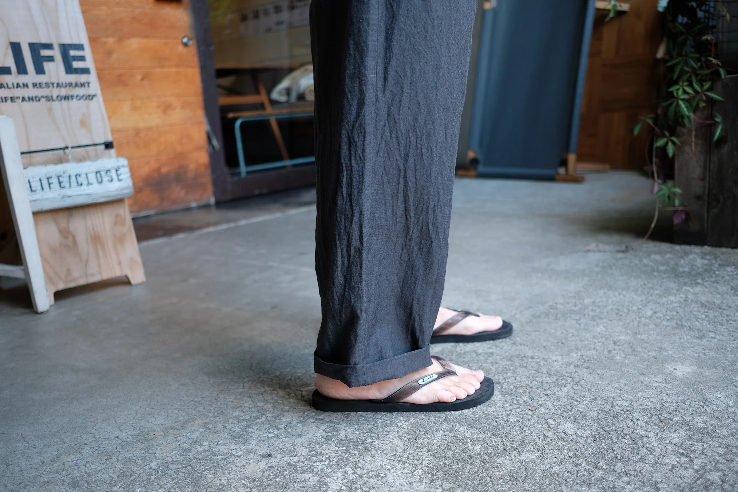 ENDS and MEANS ”Trad Easy Trousers”｜james_web maru